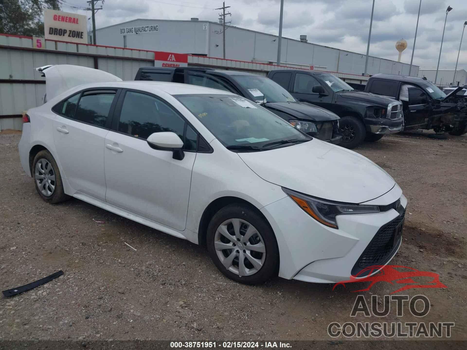 TOYOTA COROLLA 2022 - 5YFEPMAE1NP375301