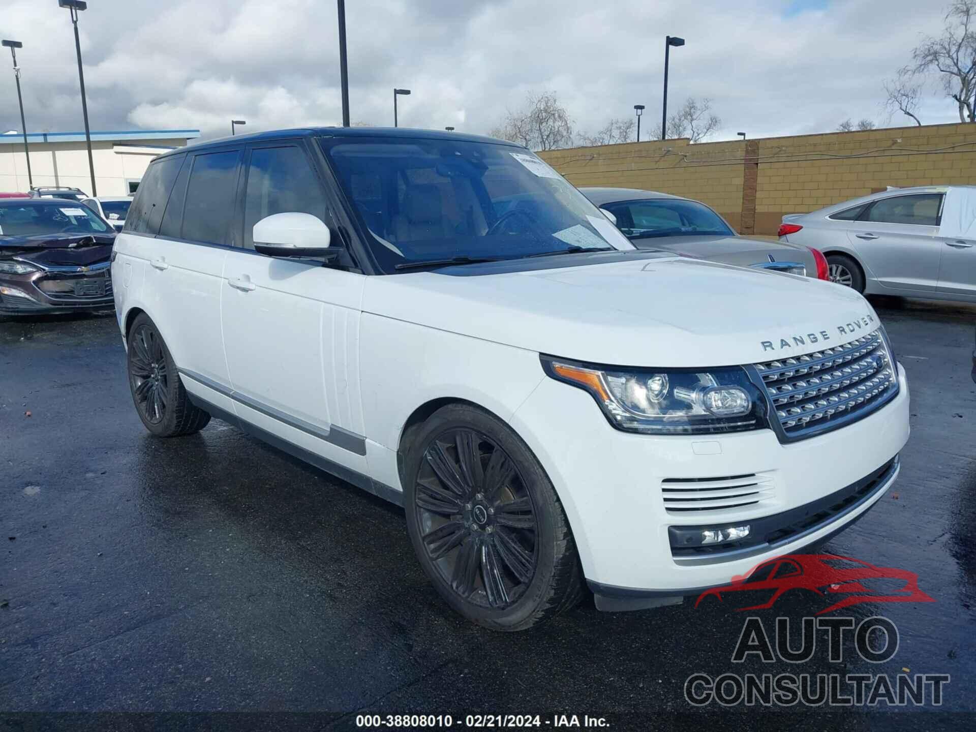 LAND ROVER RANGE ROVER 2017 - SALGS2FE5HA323417