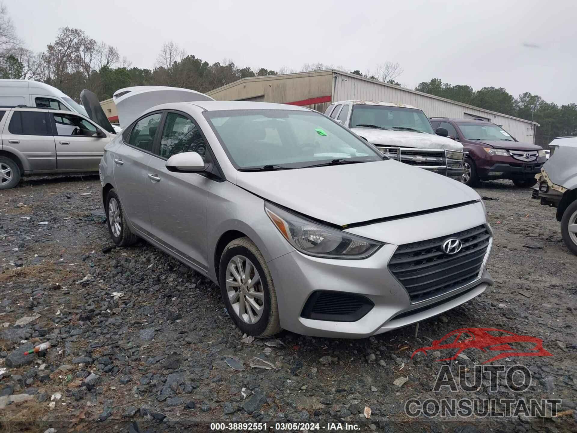 HYUNDAI ACCENT 2018 - 3KPC24A37JE030743