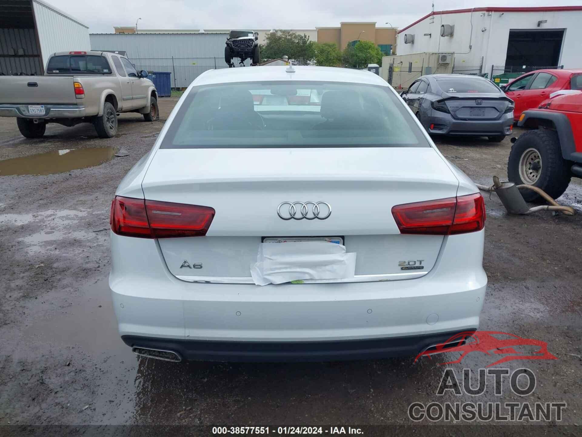 AUDI A6 2017 - WAUG8AFC2HN013746