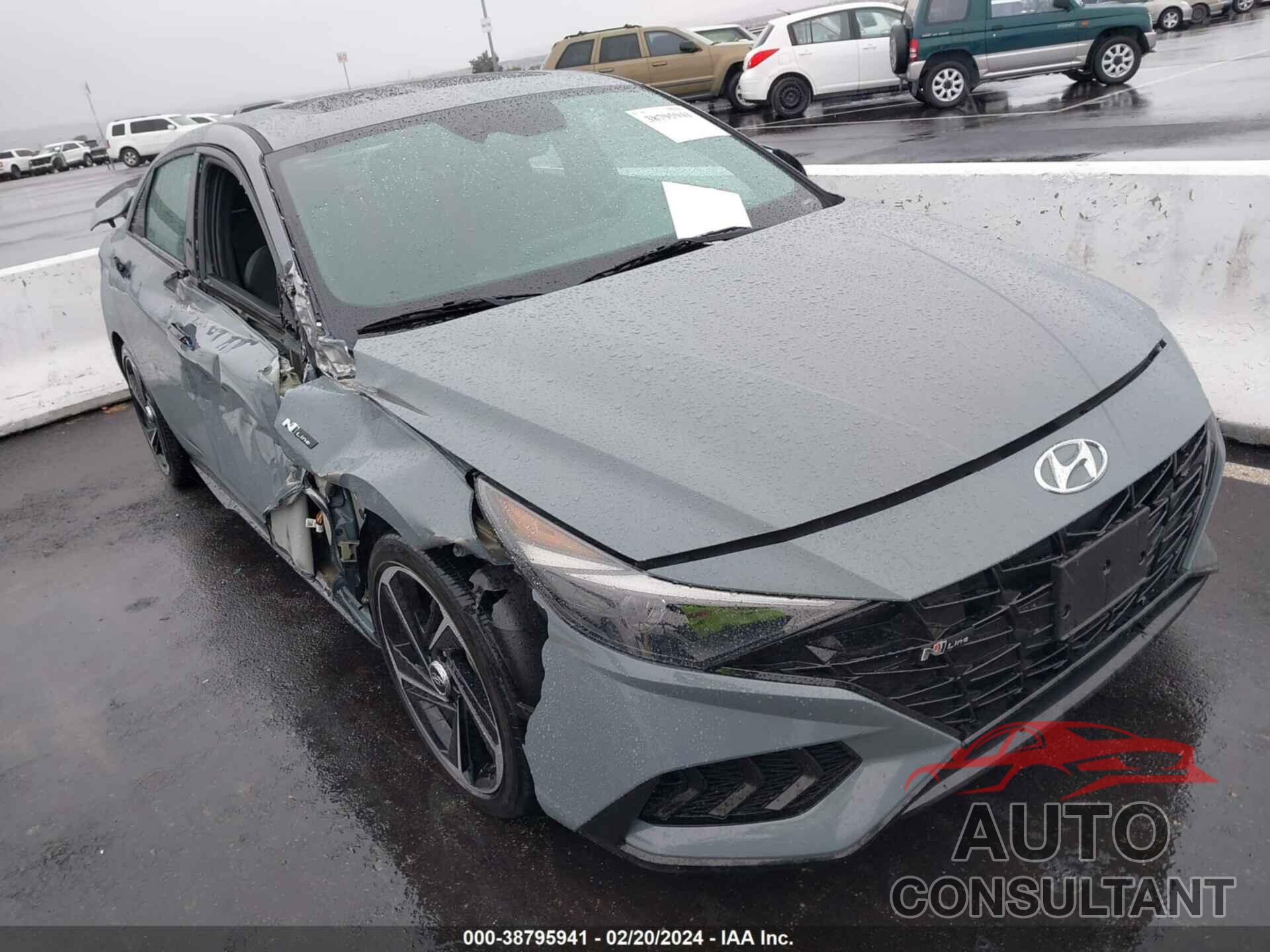 HYUNDAI ELANTRA 2021 - KMHLR4AF7MU103214