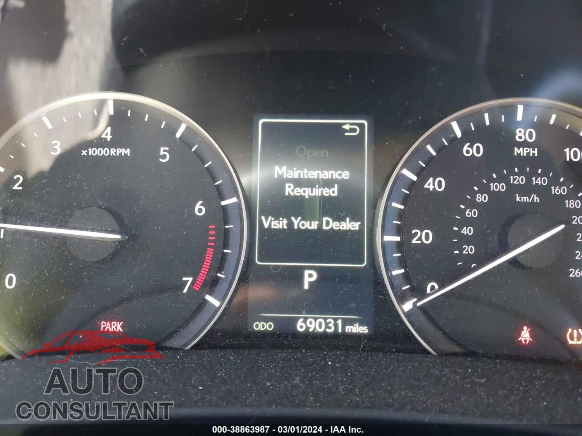 LEXUS RX 2017 - 2T2BZMCA6HC061098