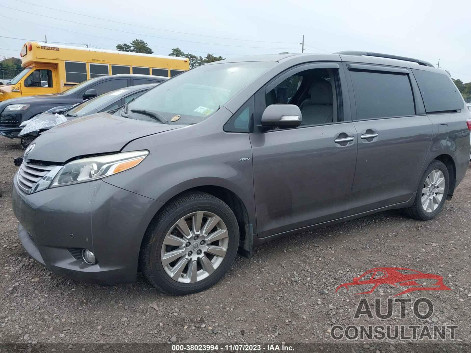 TOYOTA SIENNA 2016 - 5TDDK3DCXGS130702