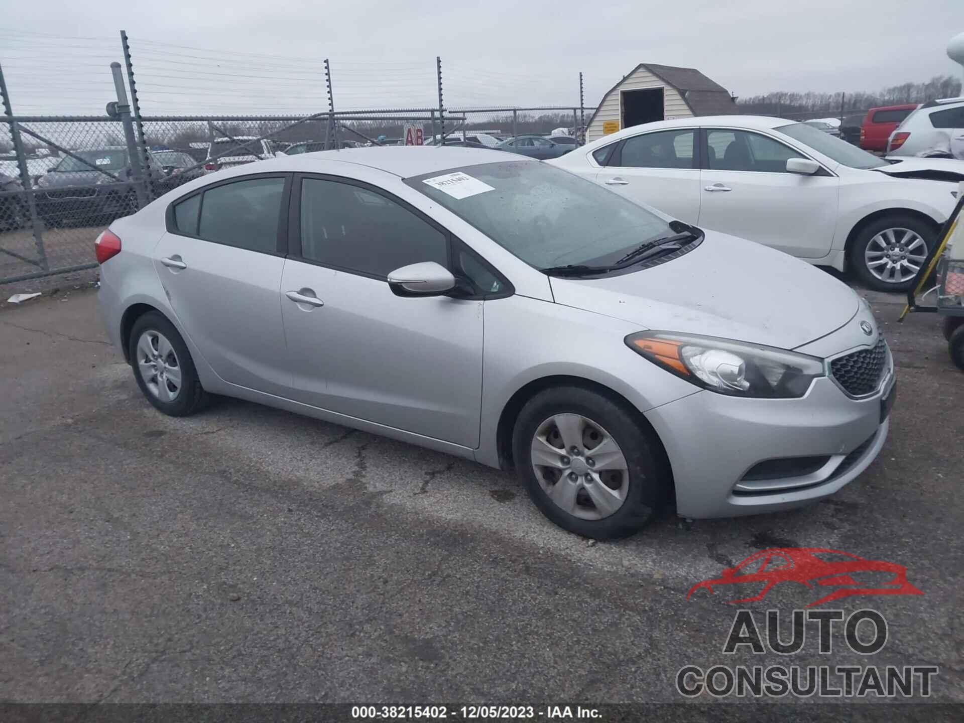 KIA FORTE 2015 - KNAFX4A68F5341543