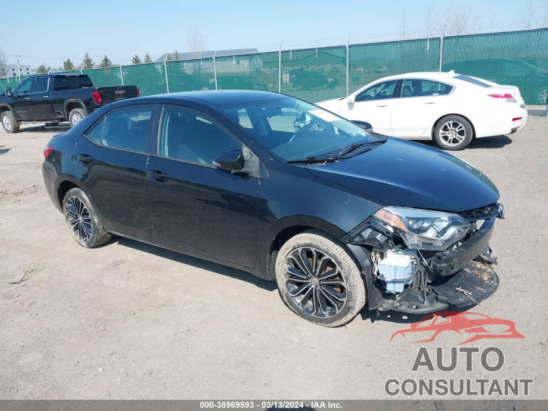 TOYOTA COROLLA 2016 - 2T1BURHE4GC546897