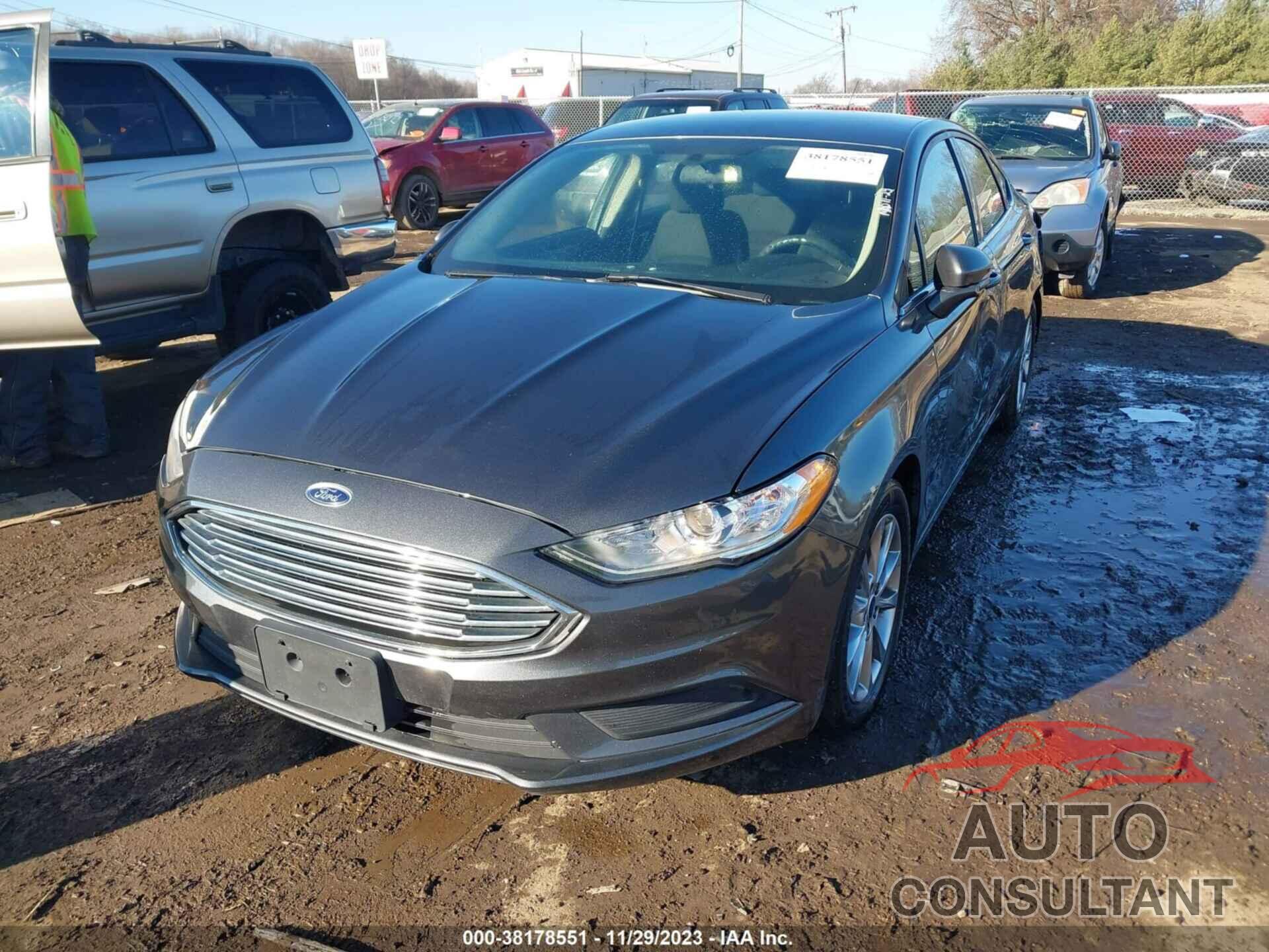 FORD FUSION 2017 - 3FA6P0H70HR298512