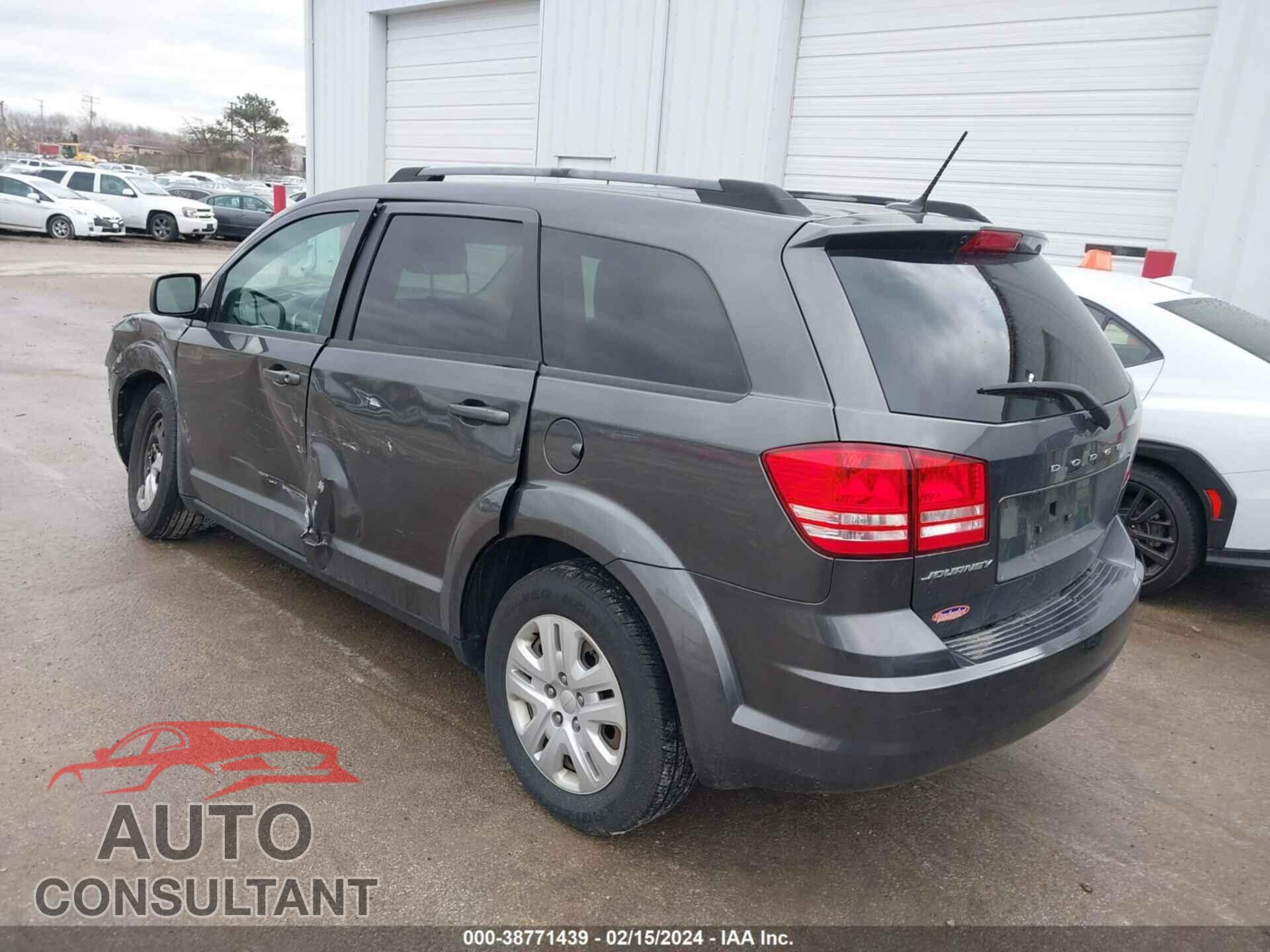 DODGE JOURNEY 2017 - 3C4PDCAB1HT653701