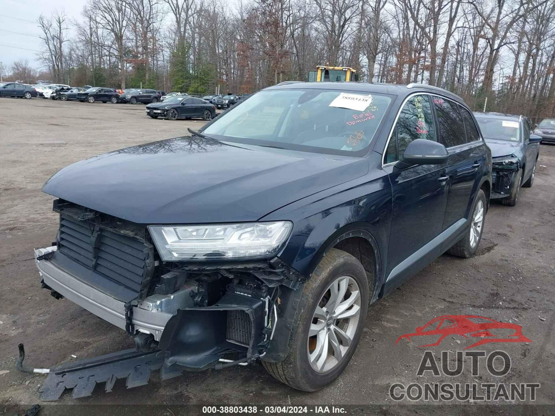 AUDI Q7 2018 - WA1LAAF7XJD006929