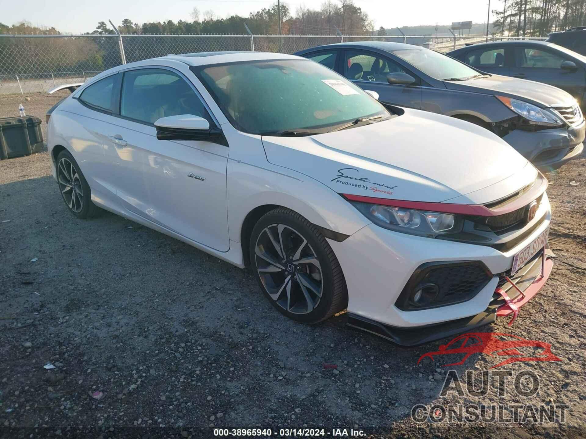 HONDA CIVIC SI 2018 - 2HGFC3A50JH753765