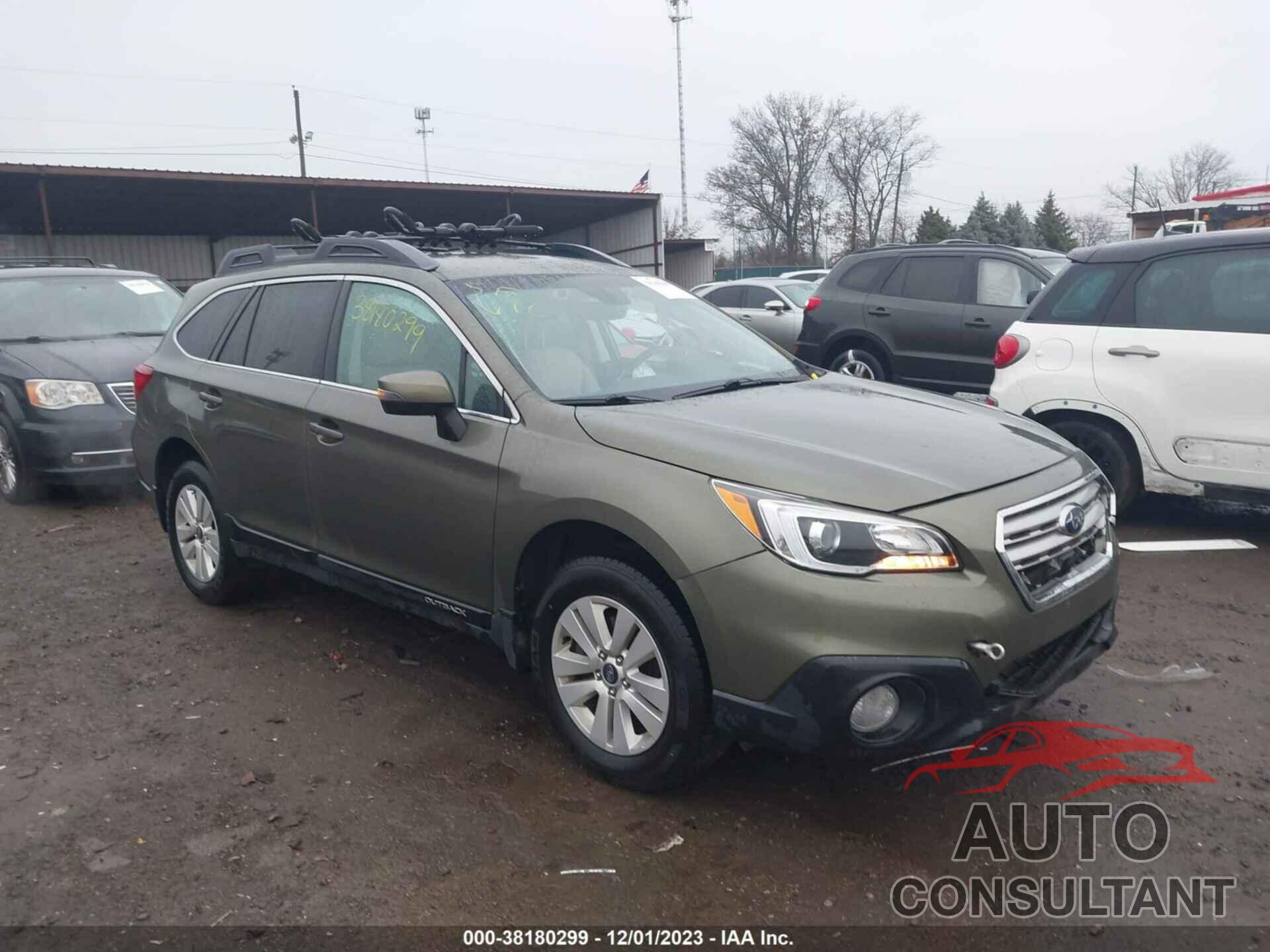SUBARU OUTBACK 2017 - 4S4BSAFC4H3394831