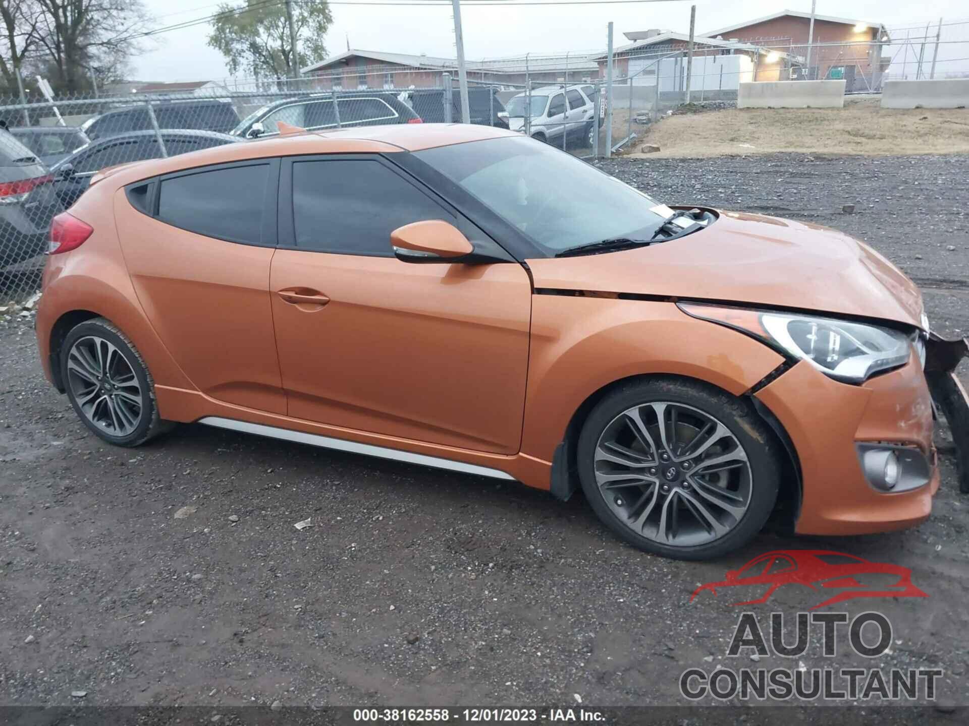 HYUNDAI VELOSTER 2016 - KMHTC6AEXGU285113