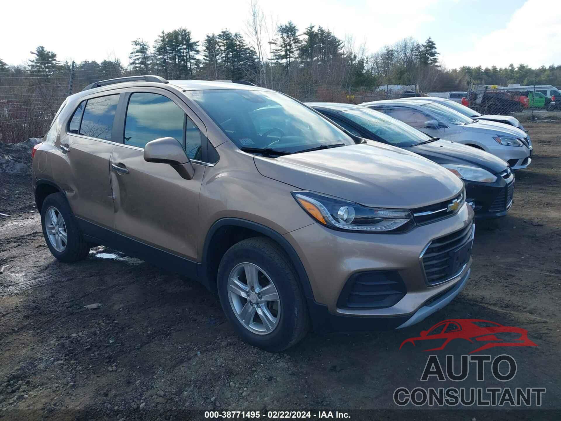 CHEVROLET TRAX 2018 - 3GNCJPSB1JL222026