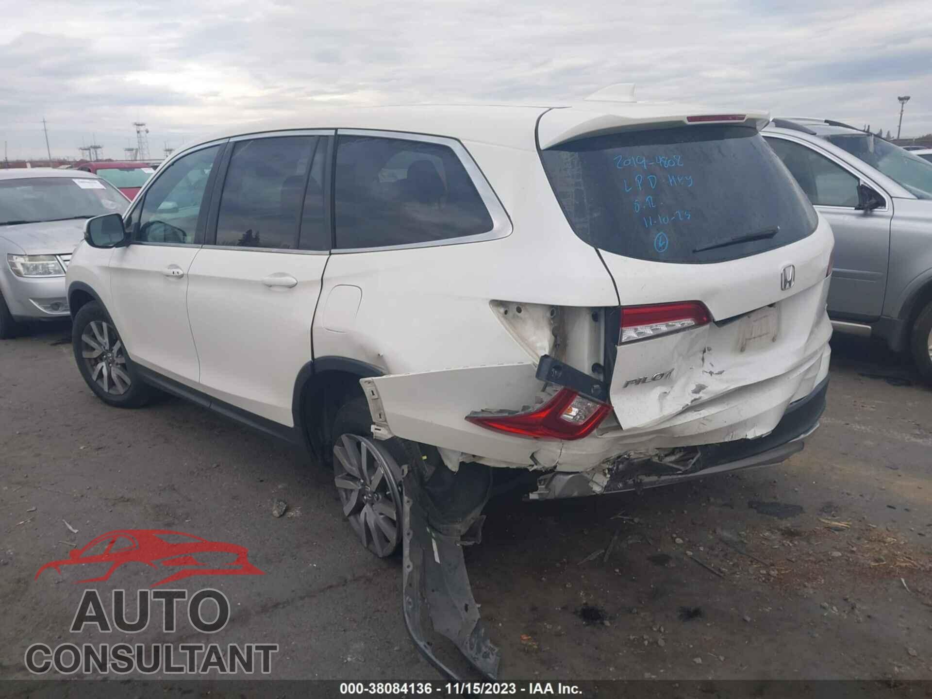 HONDA PILOT 2019 - 5FNYF5H53KB034808
