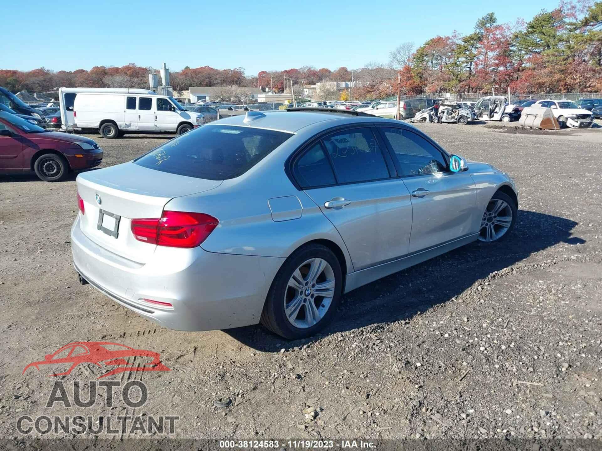 BMW 3 SERIES 2016 - WBA8E3G55GNU01769