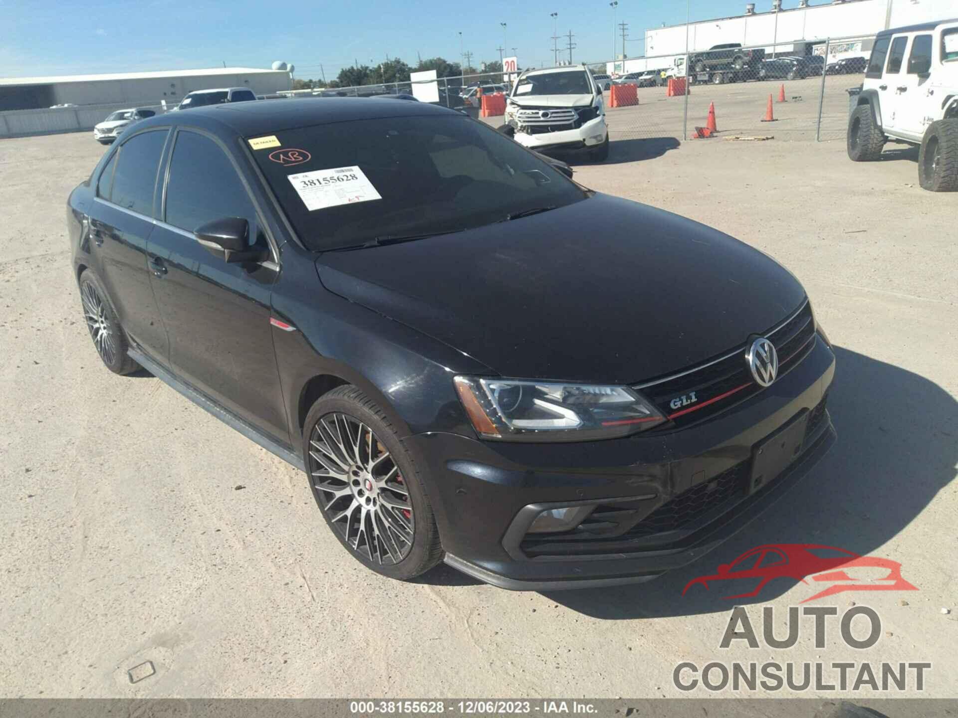 VOLKSWAGEN JETTA 2016 - 3VW4S7AJ6GM384964