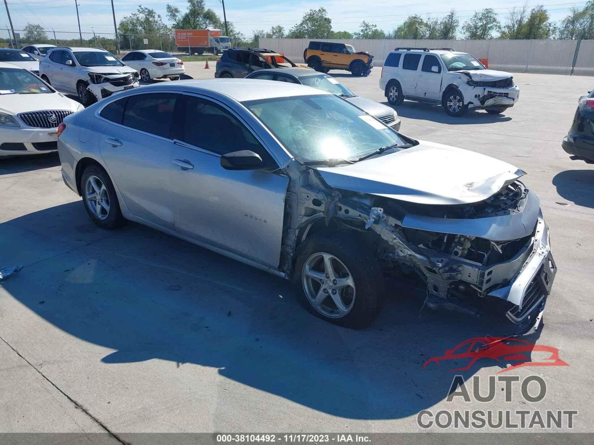 CHEVROLET MALIBU 2017 - 1G1ZC5ST9HF270106
