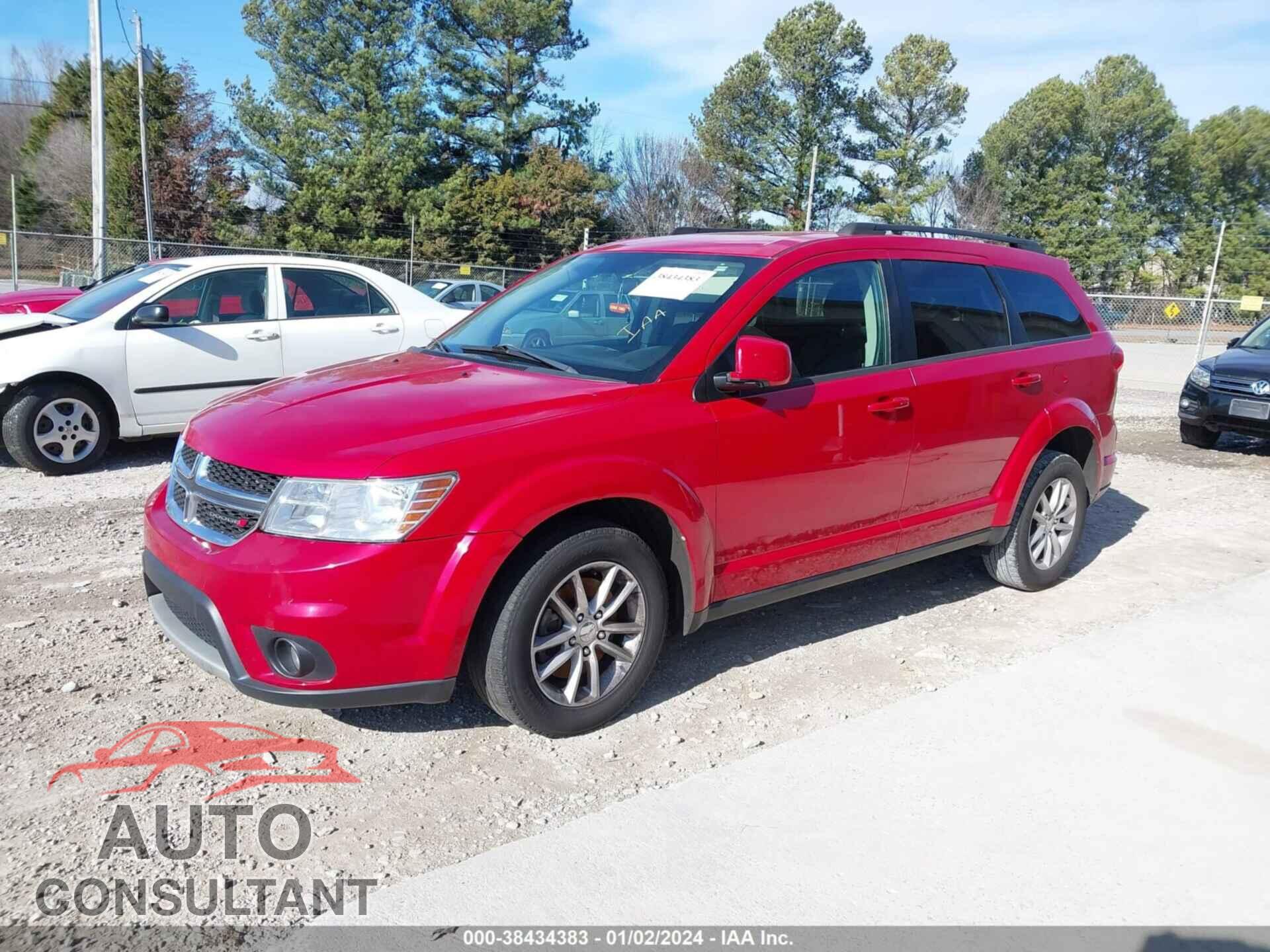 DODGE JOURNEY 2015 - 3C4PDCBG8FT524684