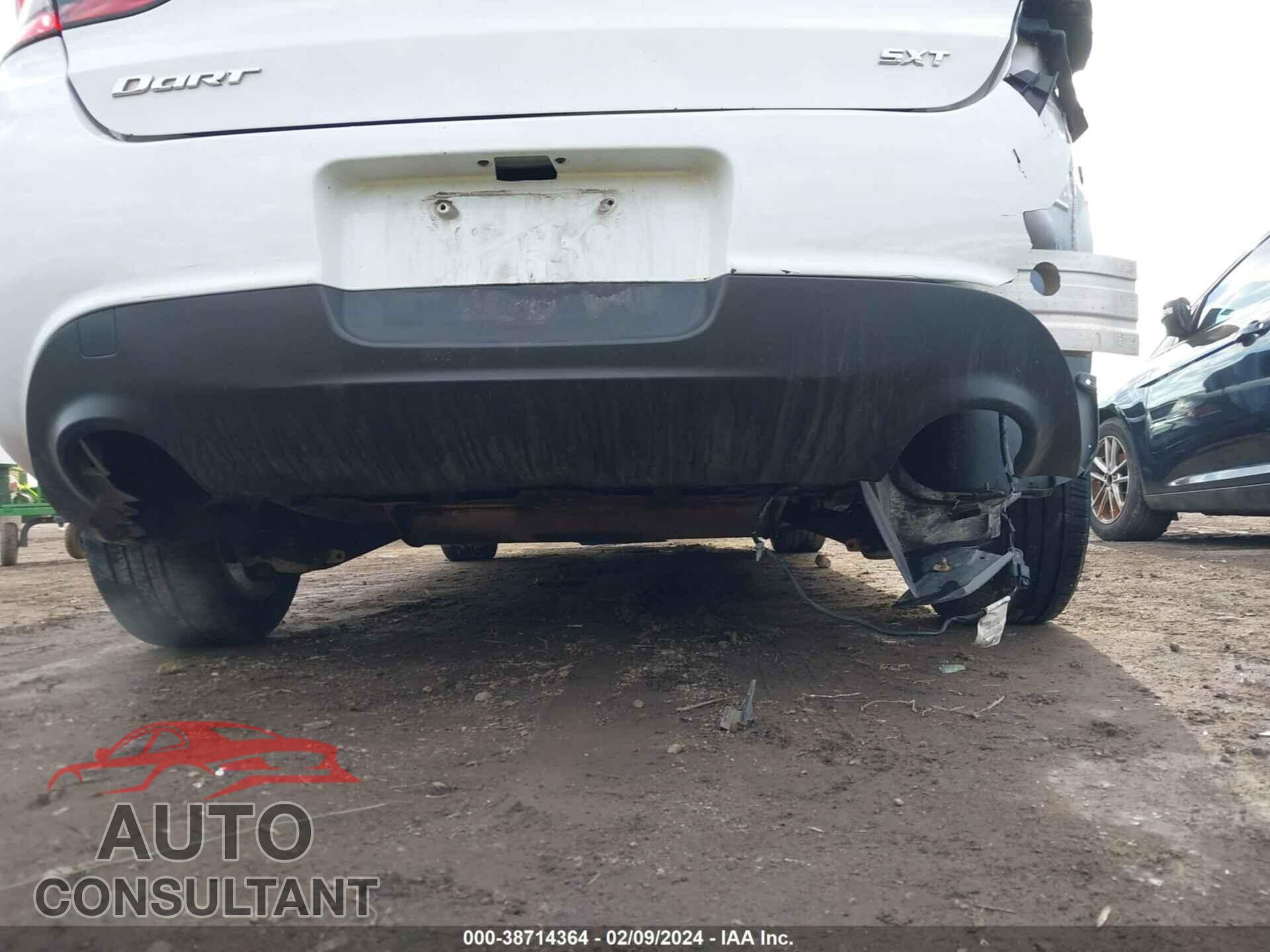 DODGE DART 2016 - 1C3CDFBB7GD609807