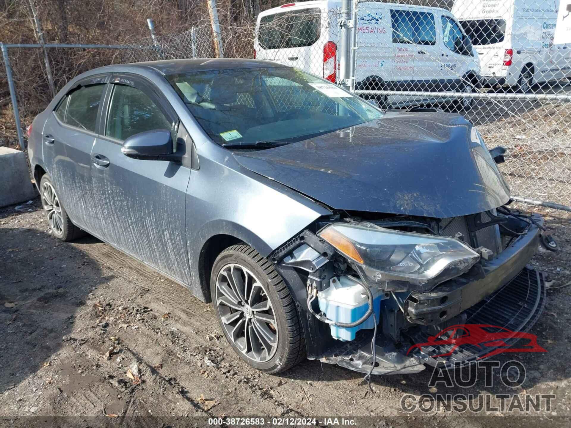 TOYOTA COROLLA 2016 - 2T1BURHEXGC538884