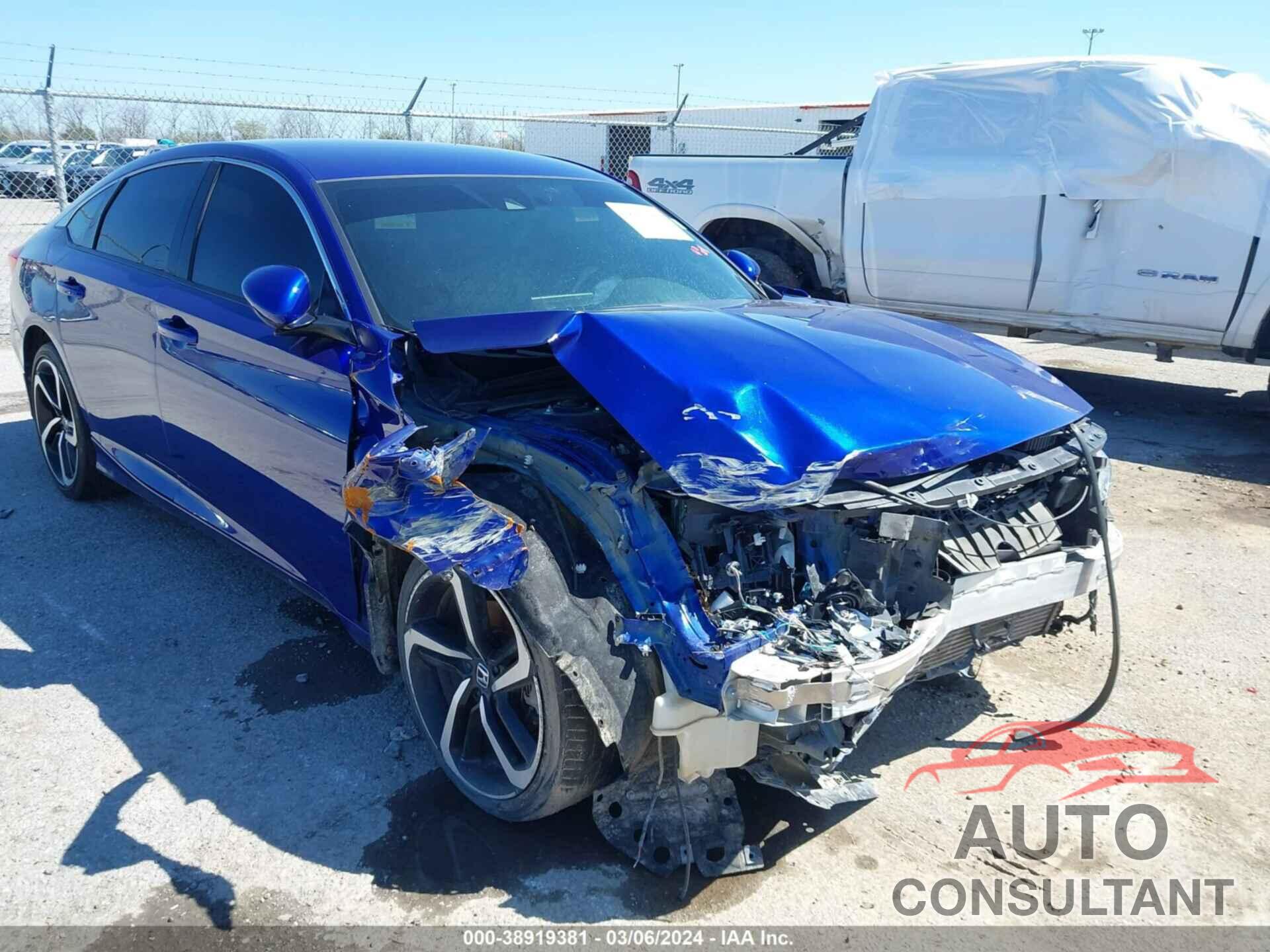 HONDA ACCORD 2019 - 1HGCV1F39KA028027