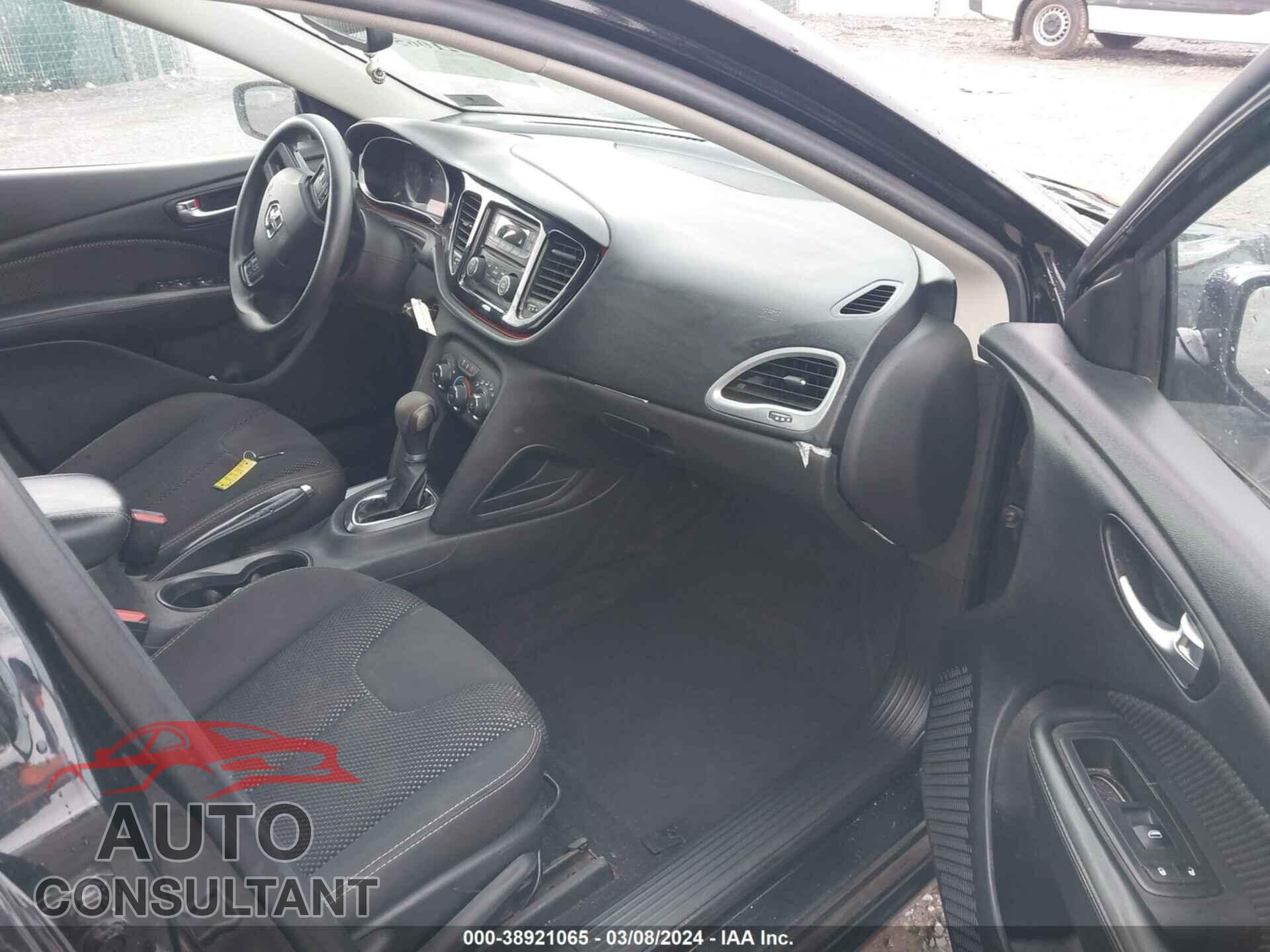 DODGE DART 2016 - 1C3CDFBB9GD629783