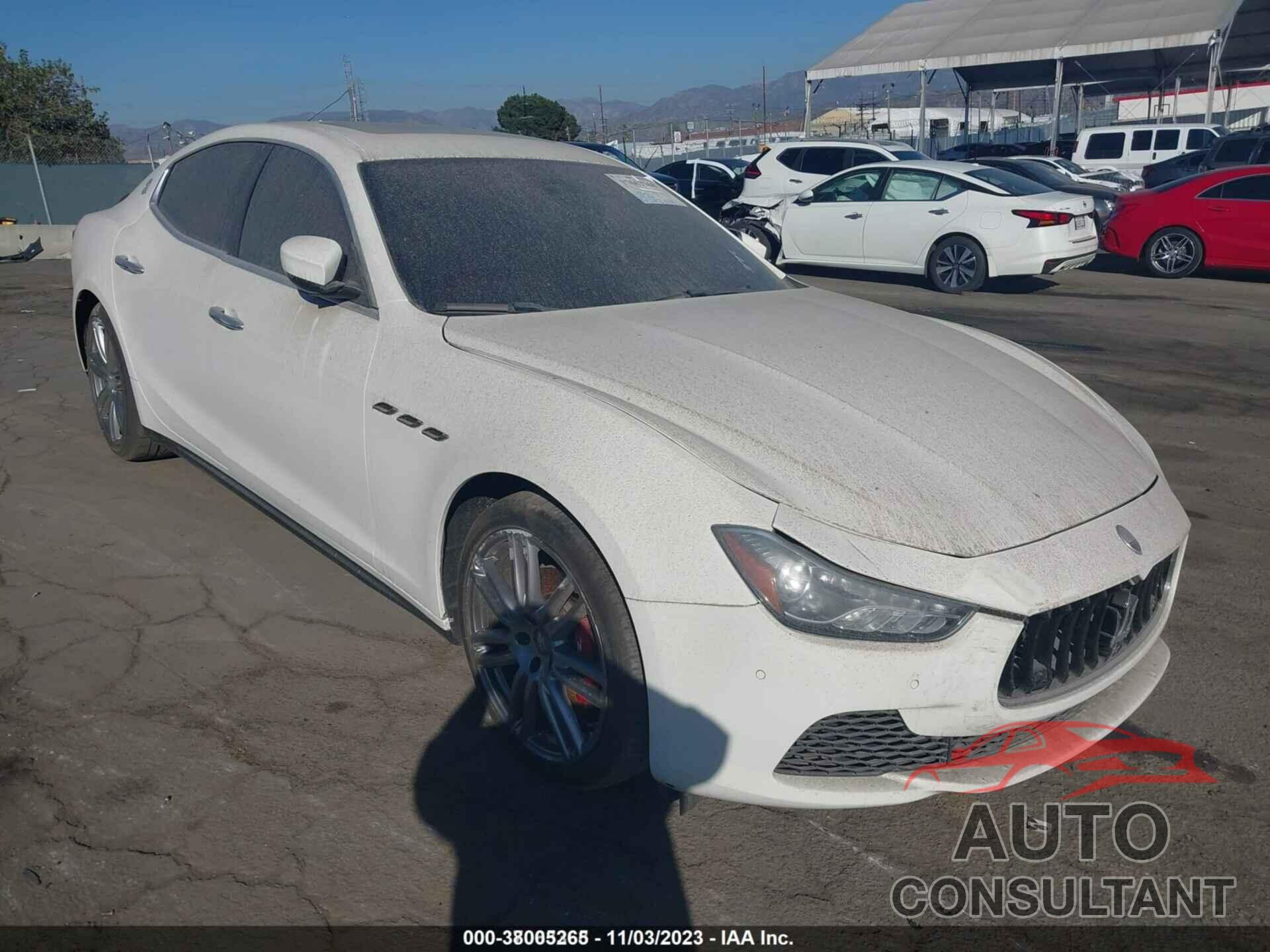 MASERATI GHIBLI 2017 - ZAM57XSA7H1197251