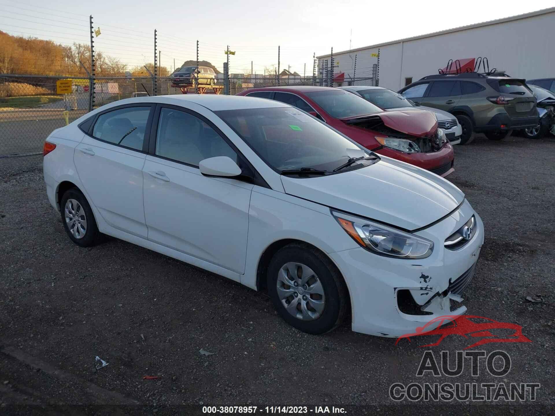 HYUNDAI ACCENT 2016 - KMHCT4AE9GU092195