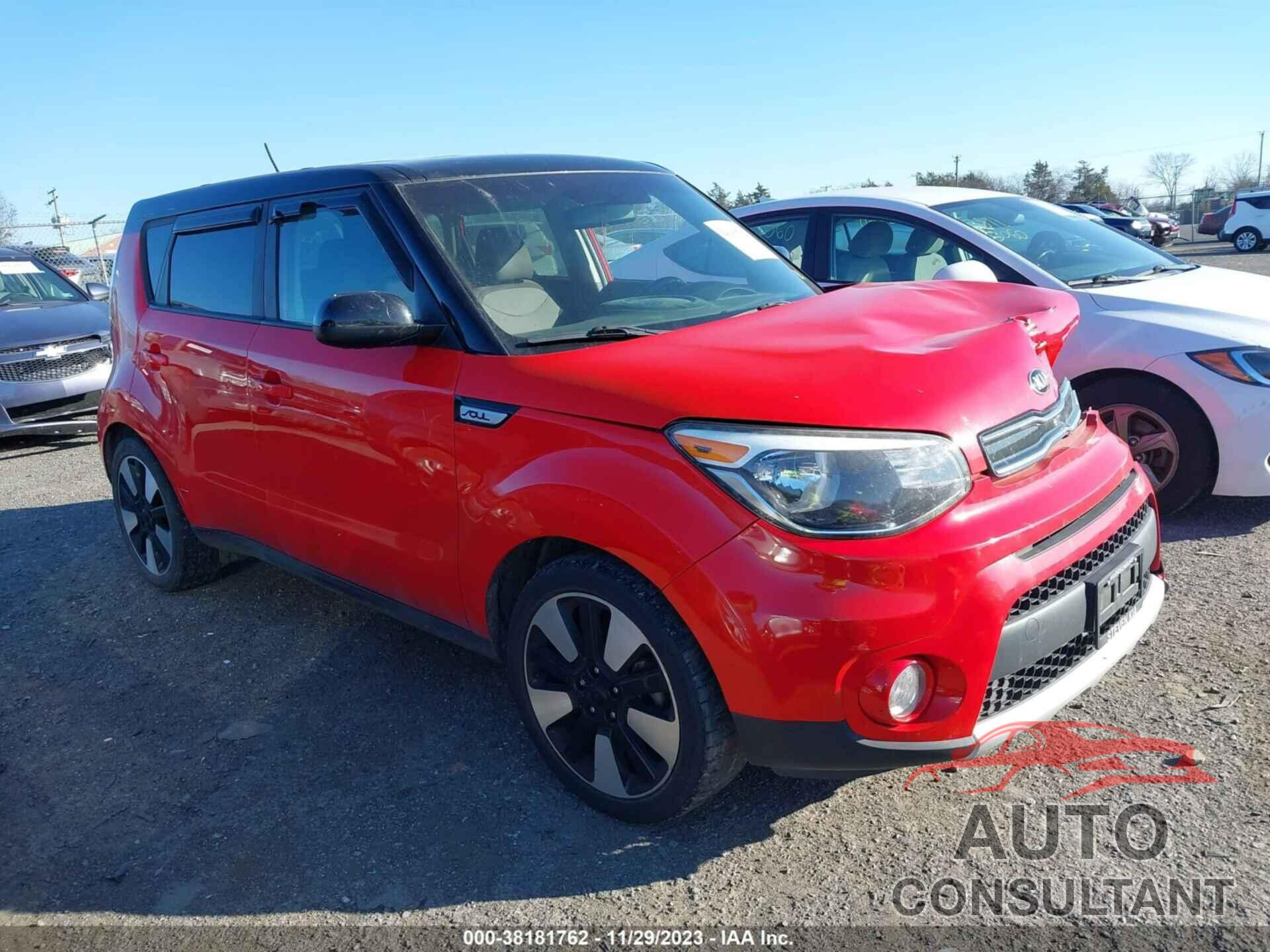 KIA SOUL 2018 - KNDJP3A54J7553626
