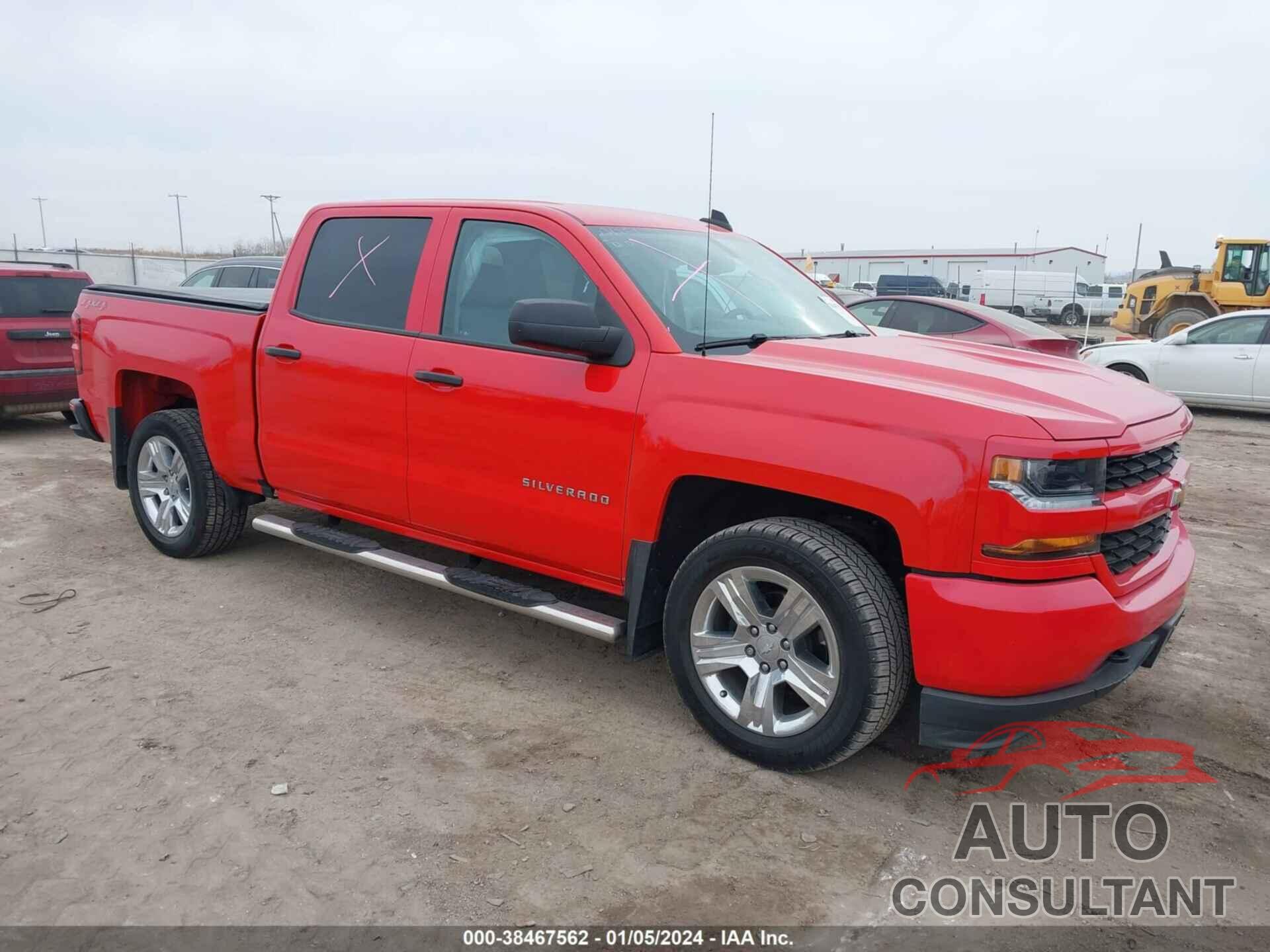 CHEVROLET SILVERADO 1500 2018 - 3GCUKPECXJG155210
