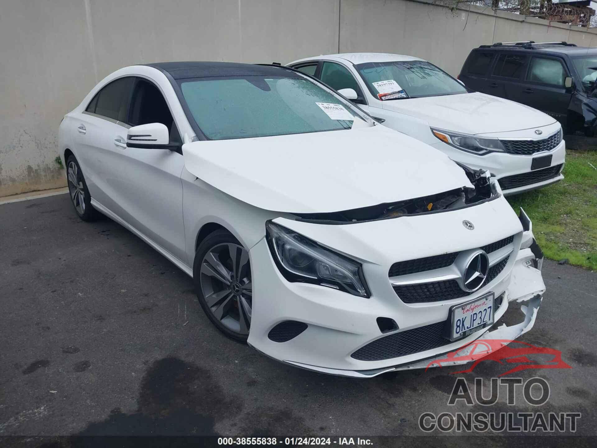 MERCEDES-BENZ CLA 250 2019 - WDDSJ4EB8KN748255