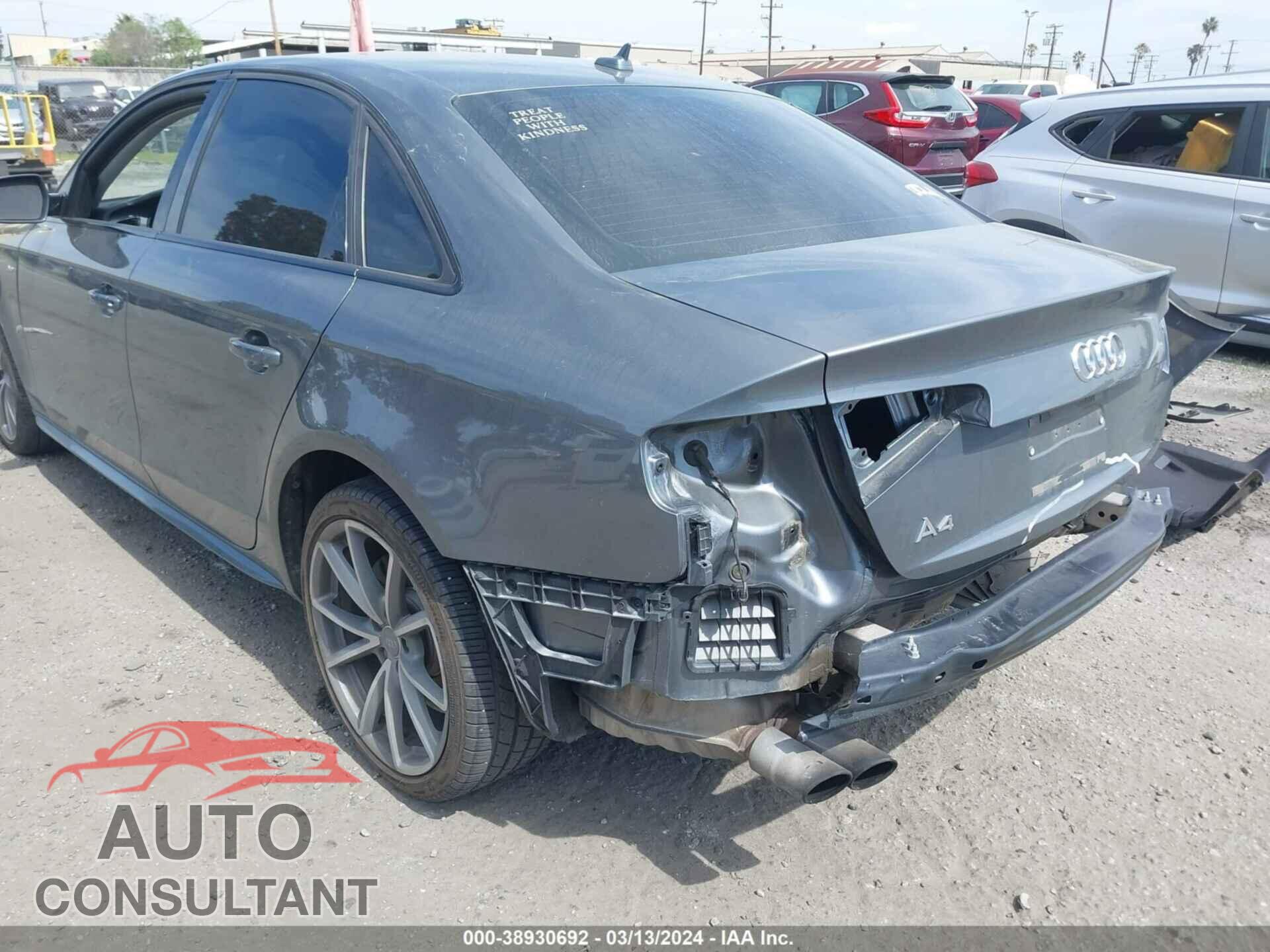 AUDI A4 2016 - WAUAFAFL7GA012867