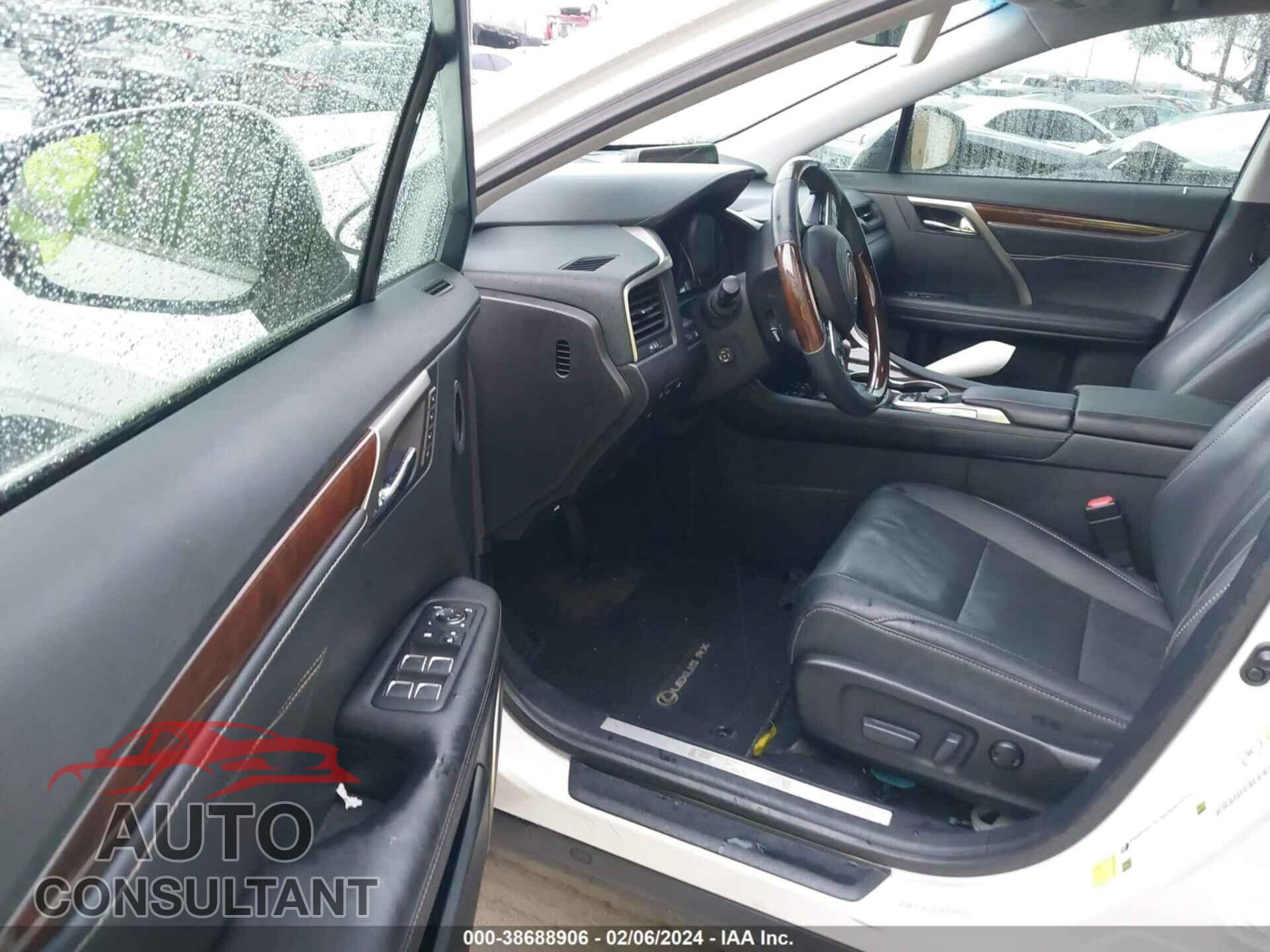 LEXUS RX 2017 - 2T2BGMCA3HC015640