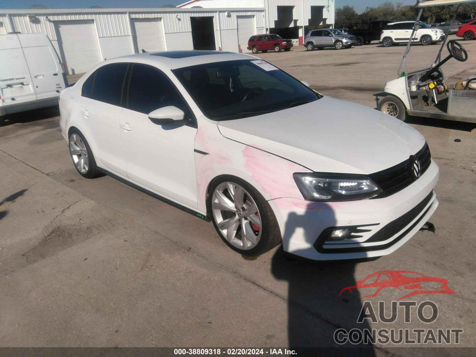 VOLKSWAGEN JETTA 2016 - 3VW4S7AJXGM330034