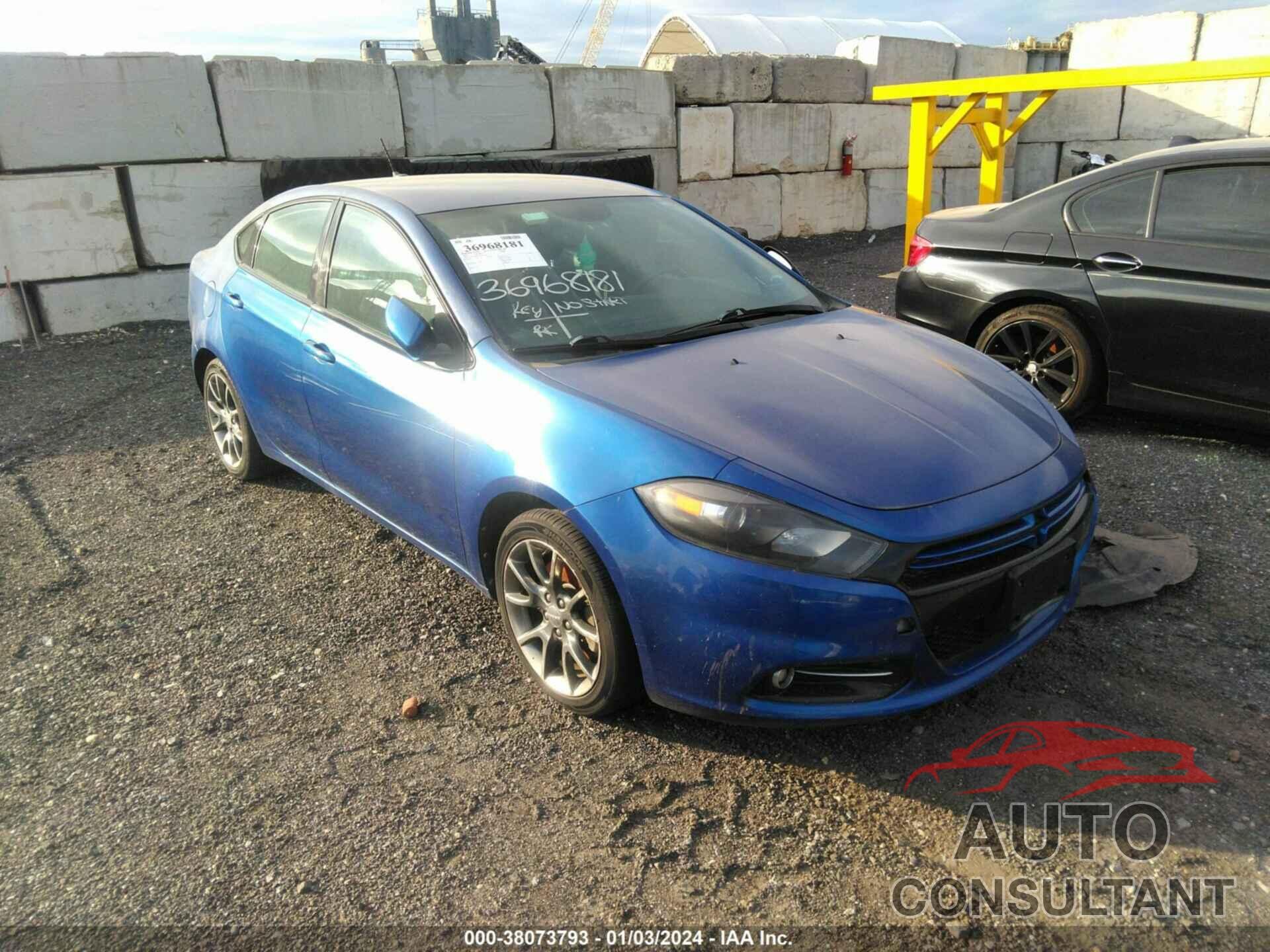 DODGE DART 2013 - 1C3CDFBHXDD159148