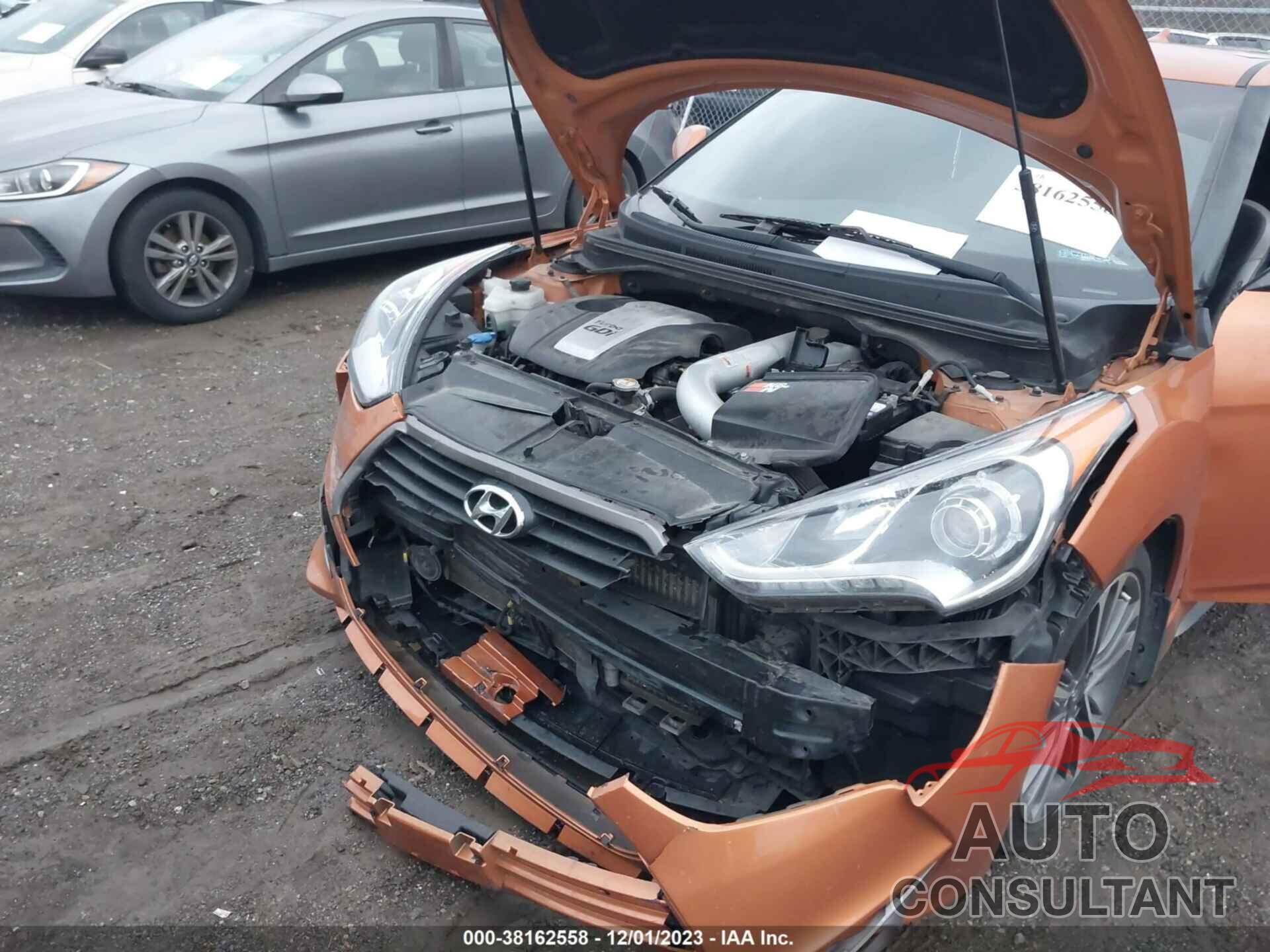 HYUNDAI VELOSTER 2016 - KMHTC6AEXGU285113