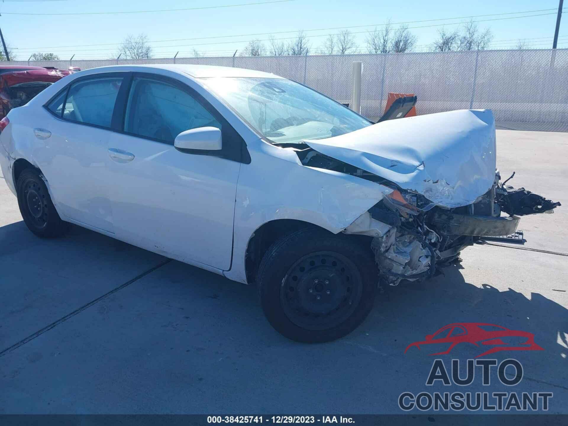 TOYOTA COROLLA 2018 - 2T1BURHE8JC976617