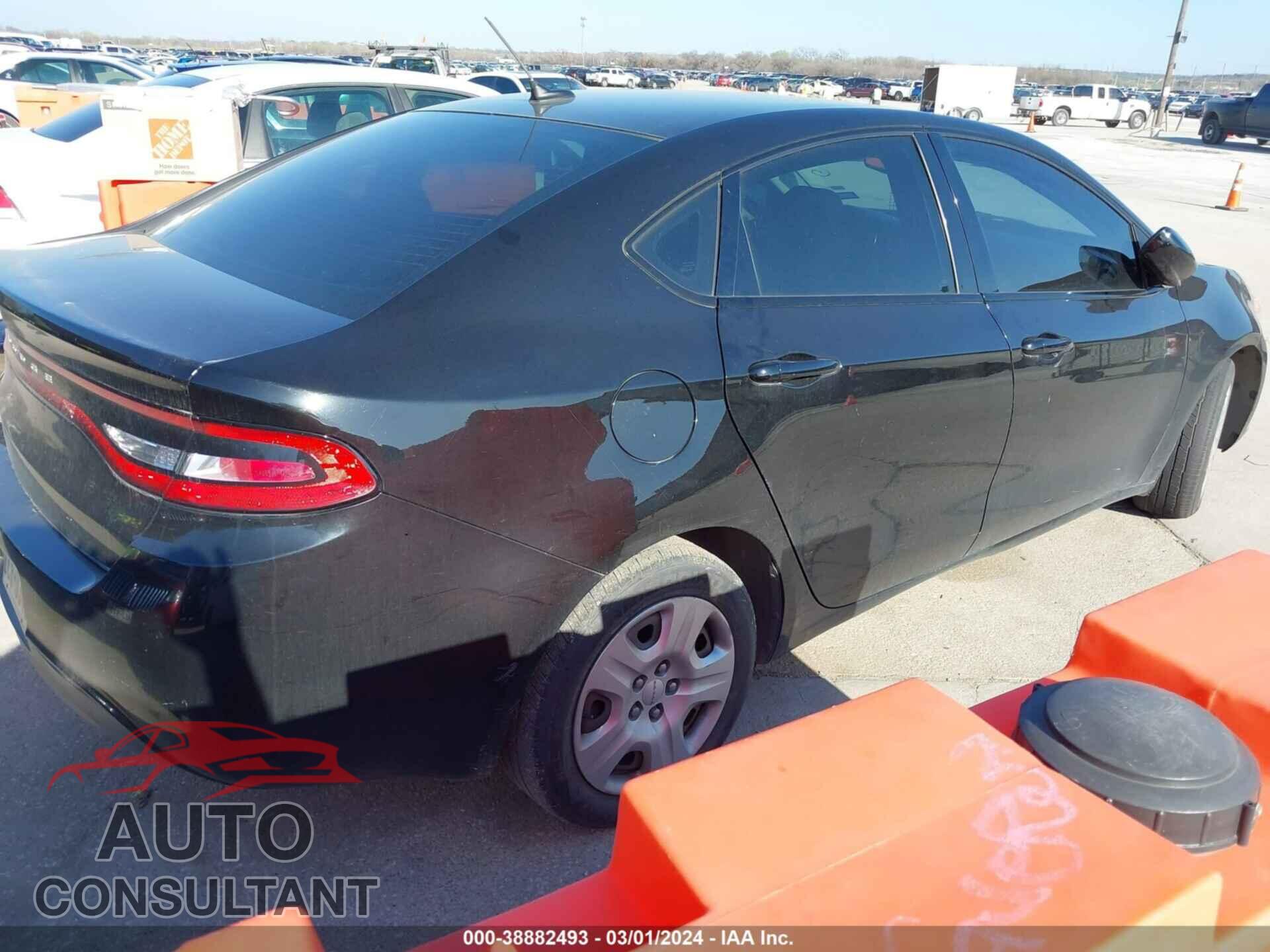DODGE DART 2016 - 1C3CDFAA5GD506085