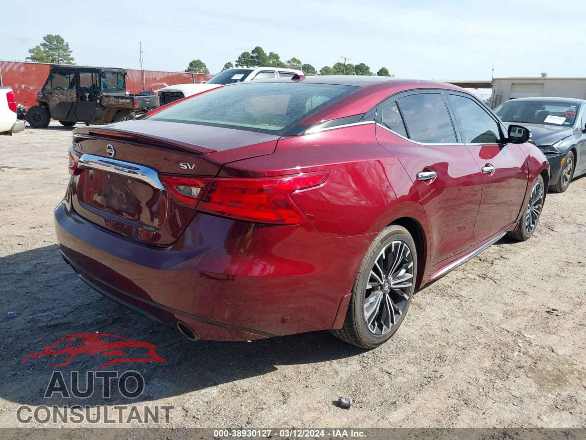 NISSAN MAXIMA 2017 - 1N4AA6AP1HC423105