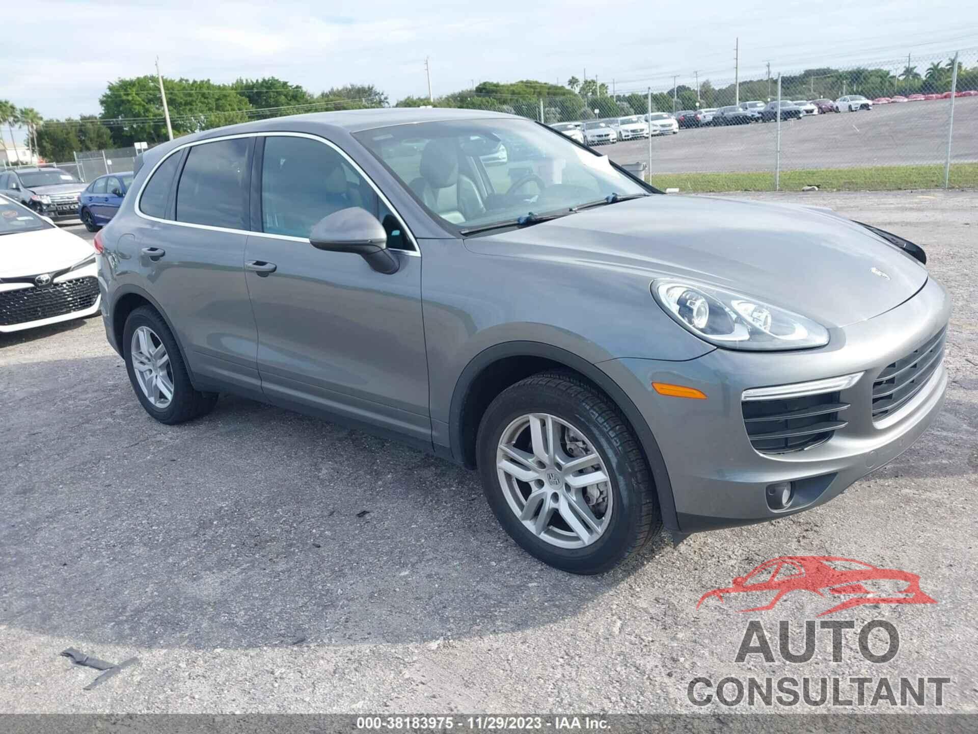 PORSCHE CAYENNE 2016 - WP1AA2A21GLA01758