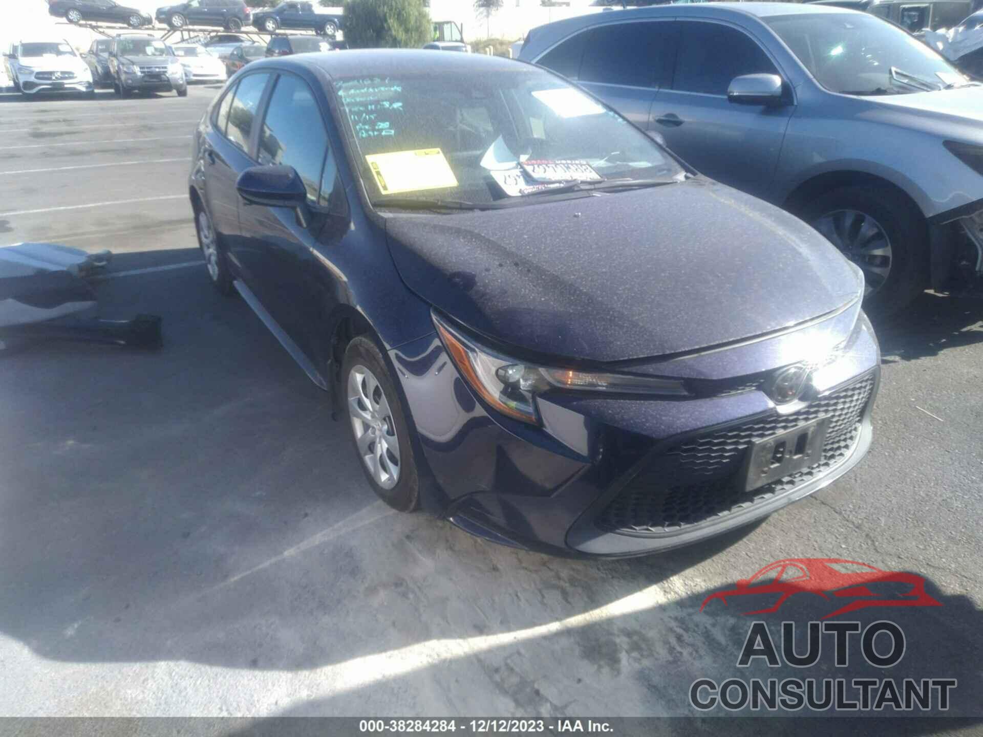 TOYOTA COROLLA 2020 - 5YFEPRAE8LP143076
