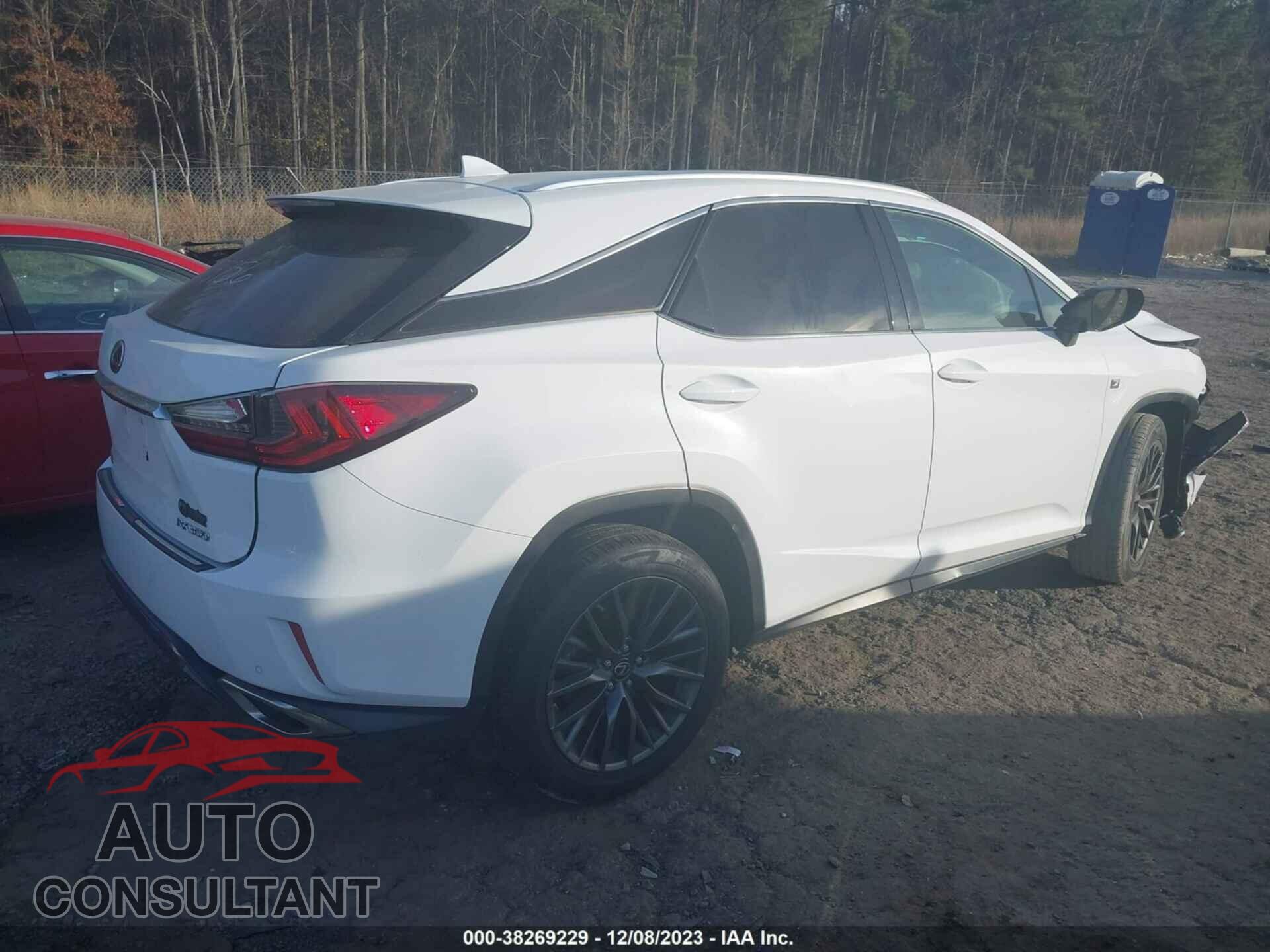 LEXUS RX 2017 - 2T2ZZMCA4HC069232
