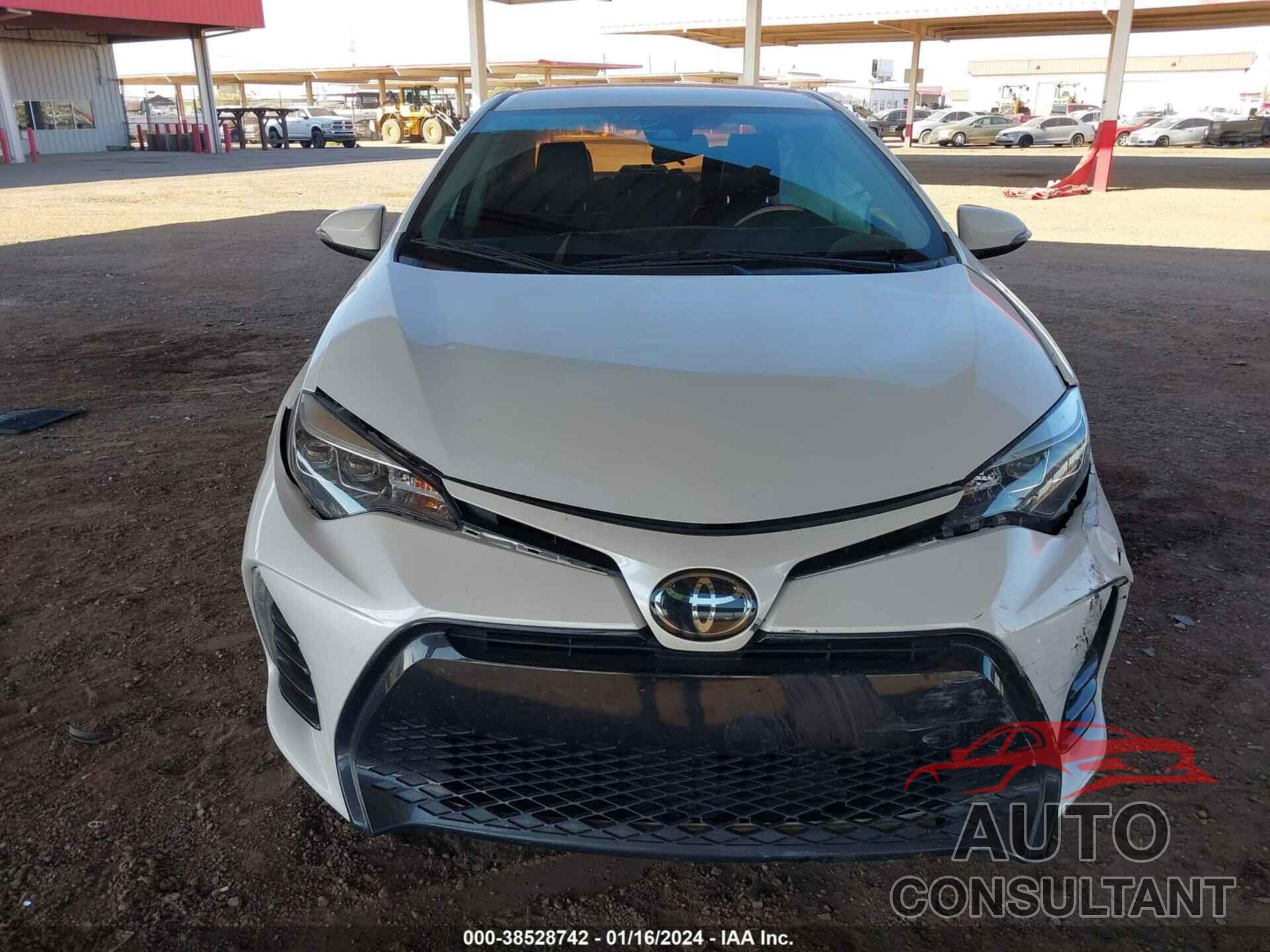 TOYOTA COROLLA 2017 - 5YFBURHEXHP729268