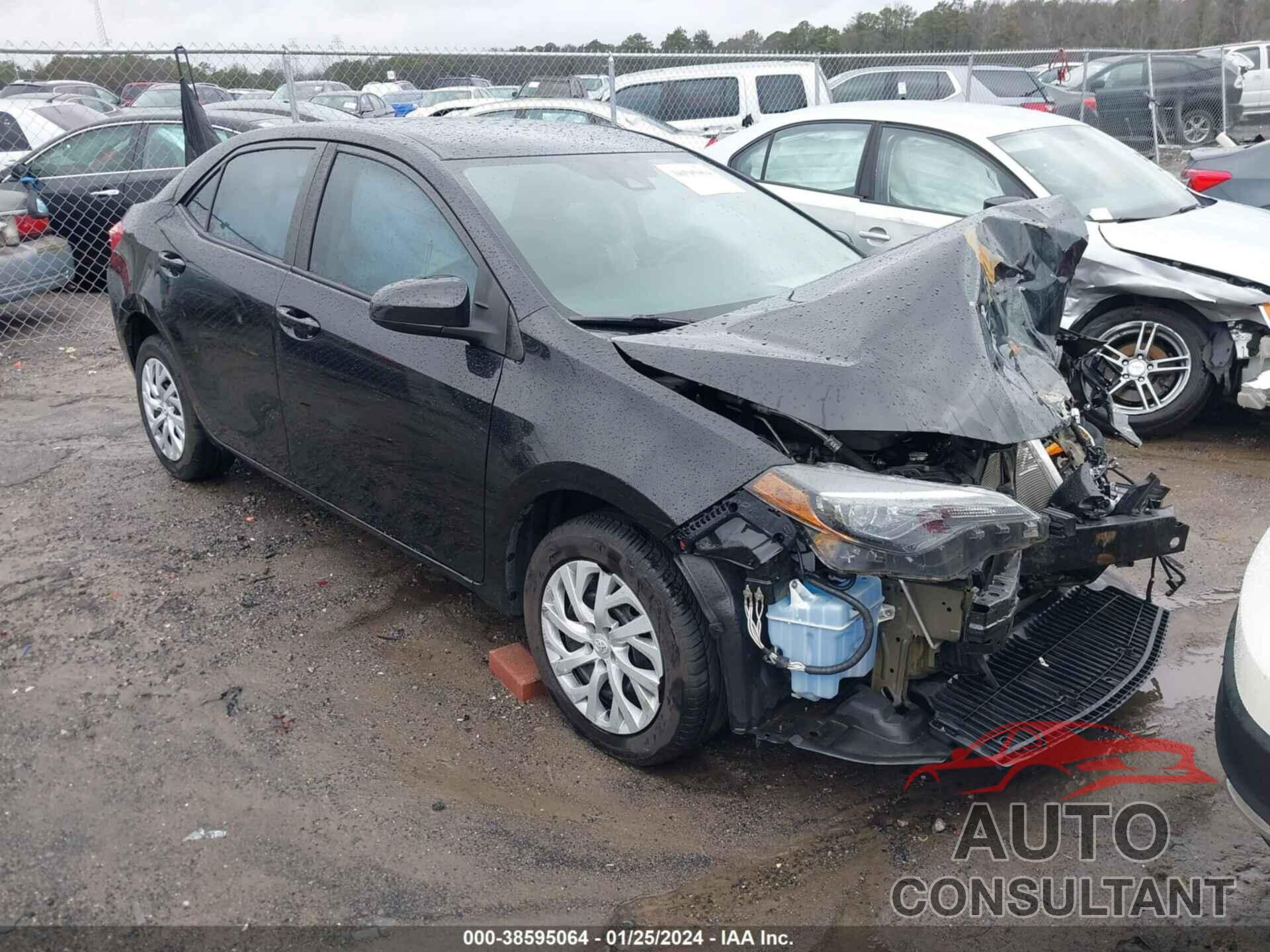TOYOTA COROLLA 2019 - 5YFBURHE8KP862537