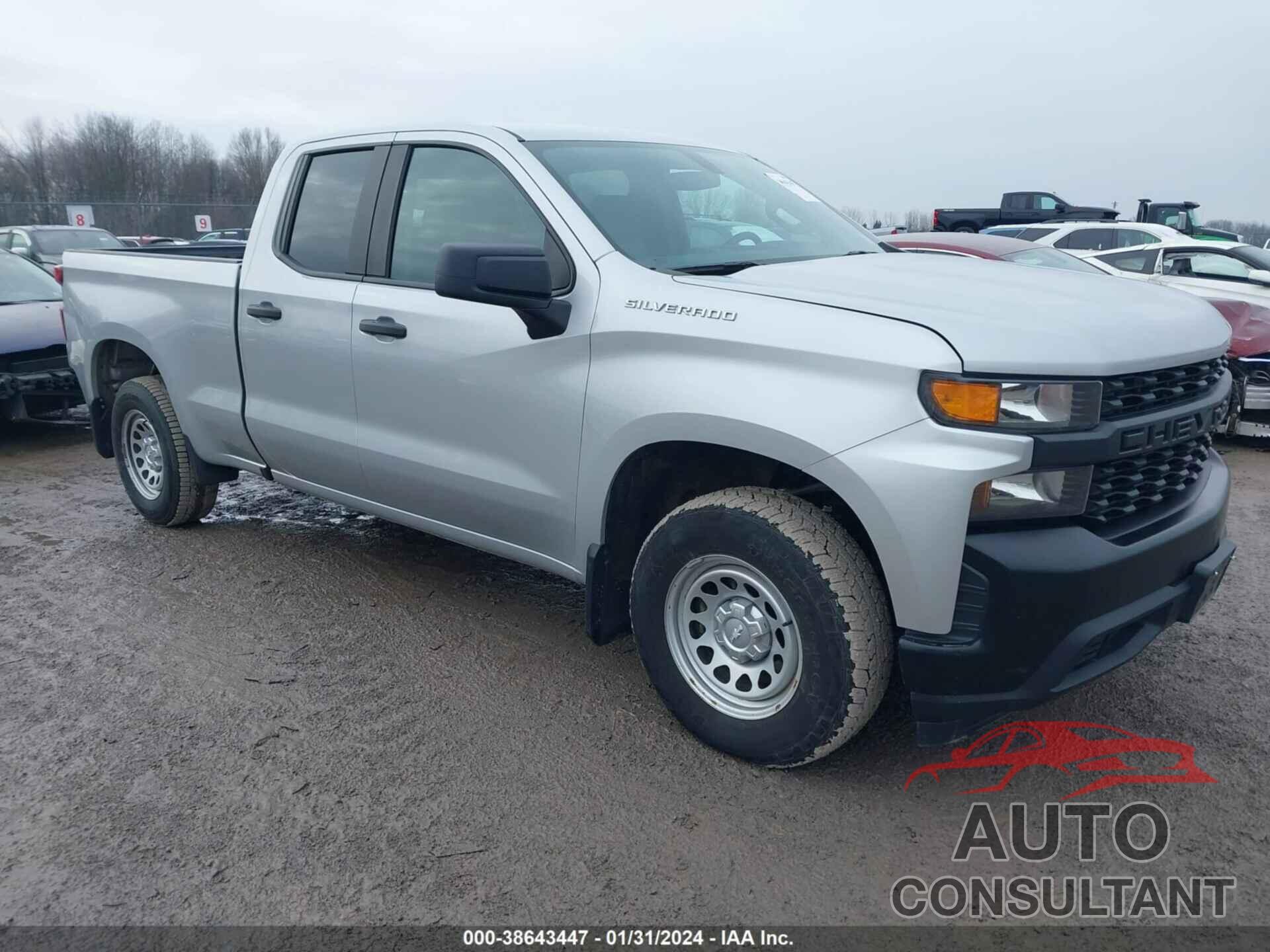 CHEVROLET SILVERADO 1500 2020 - 1GCRWAEF0LZ145600