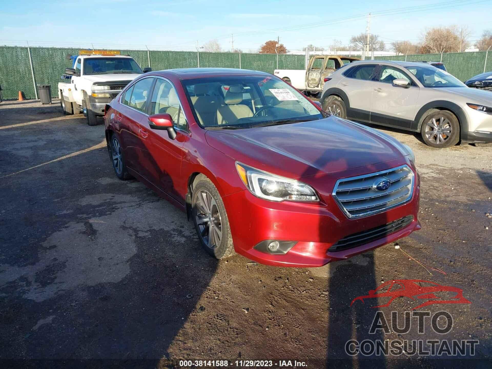 SUBARU LEGACY 2015 - 4S3BNBL68F3020557