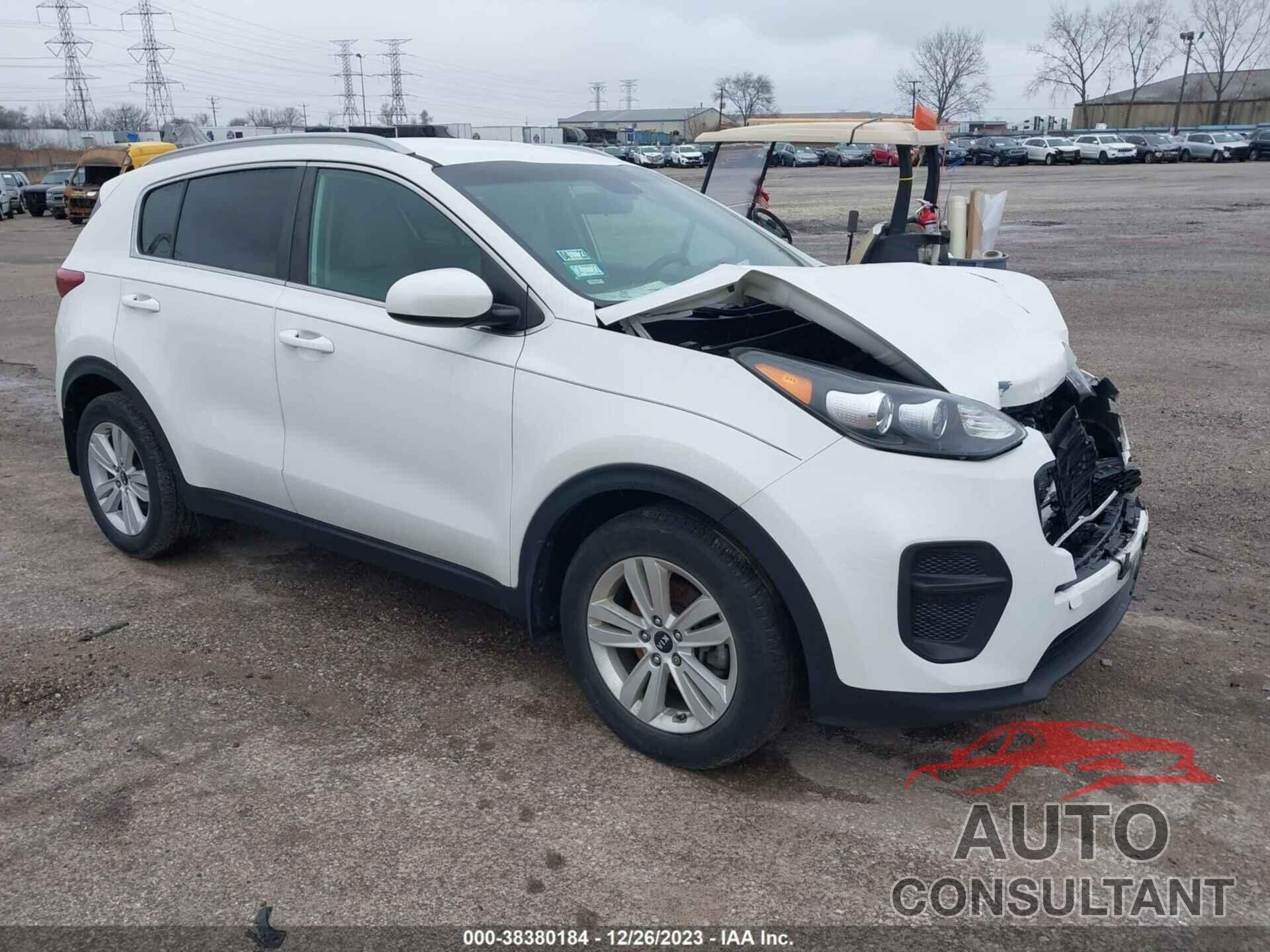 KIA SPORTAGE 2019 - KNDPM3AC6K7504575