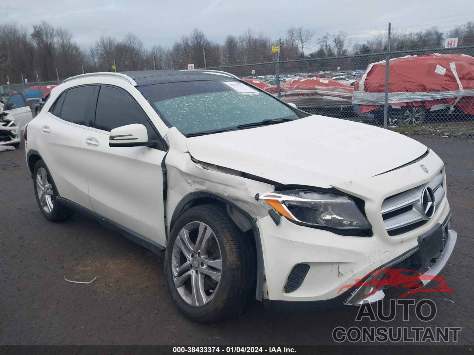 MERCEDES-BENZ GLA 250 2016 - WDCTG4GB4GJ192741