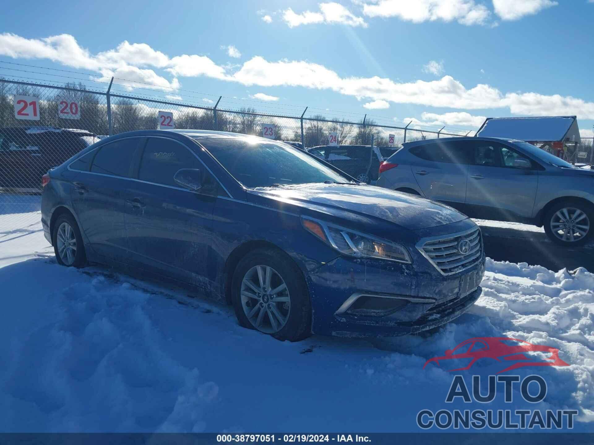 HYUNDAI SONATA 2017 - 5NPE24AF0HH489749