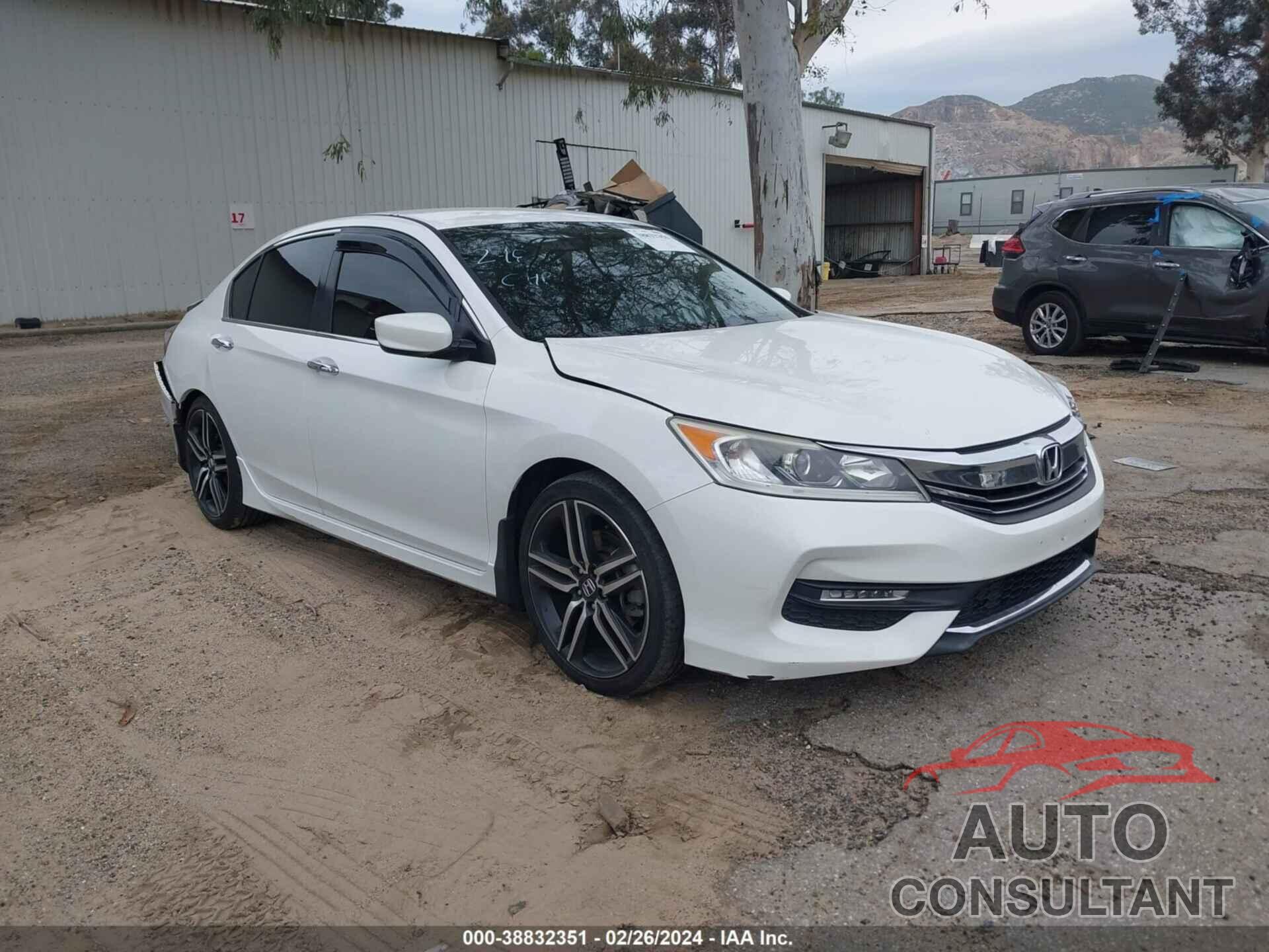 HONDA ACCORD 2017 - 1HGCR2F53HA172385