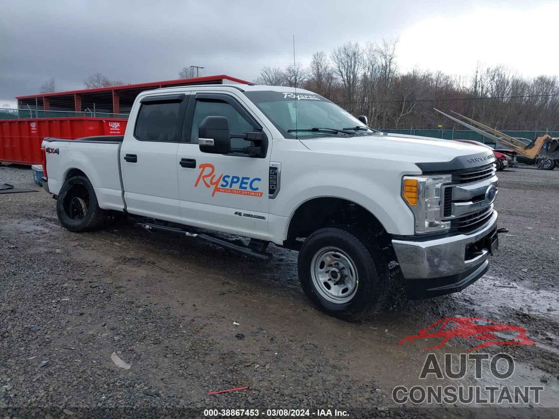 FORD F-250 2017 - 1FT7W2BT3HEE89721